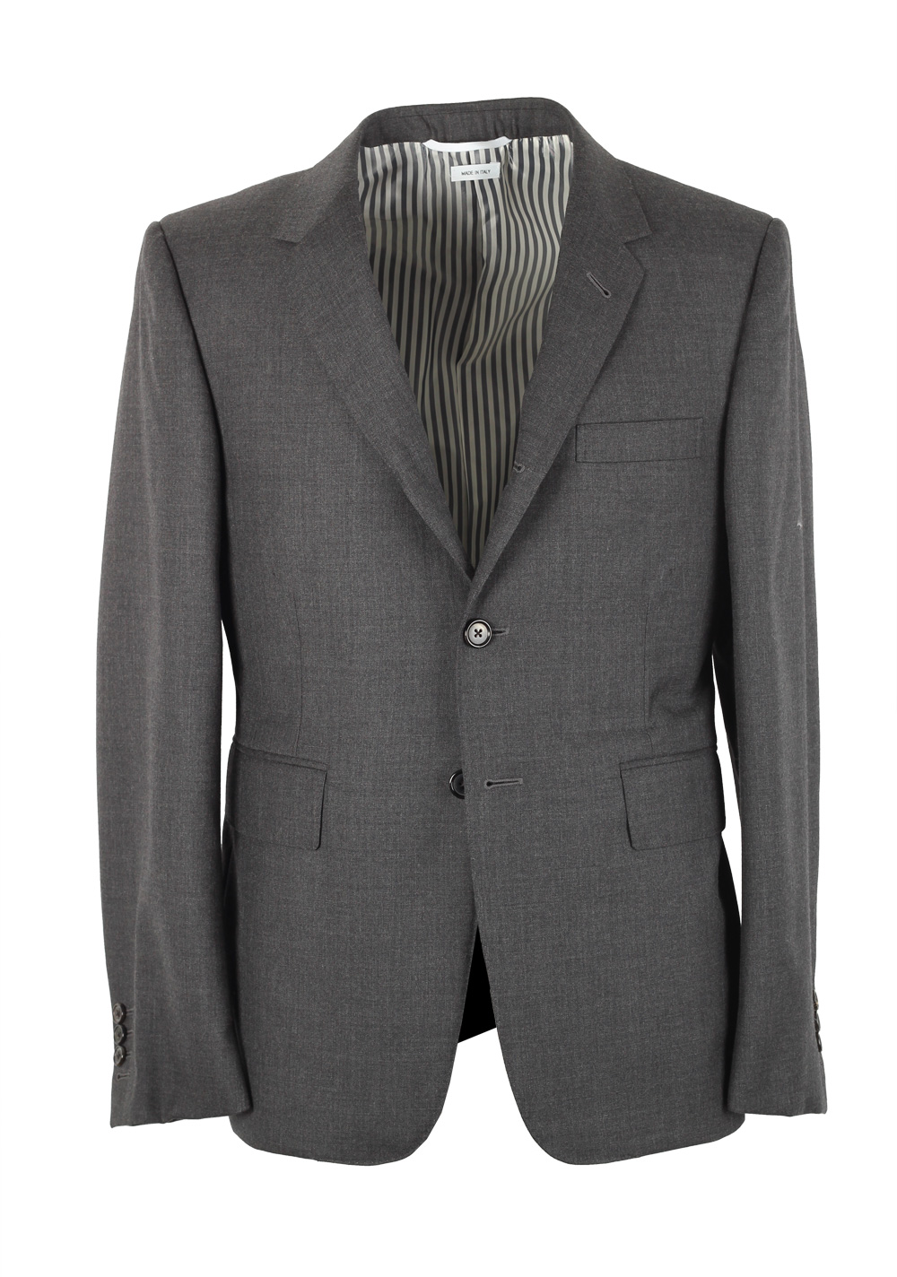 Thom Browne NEW YORK Classic Gray Suit Size 48 / 38R U.S. | Costume Limité