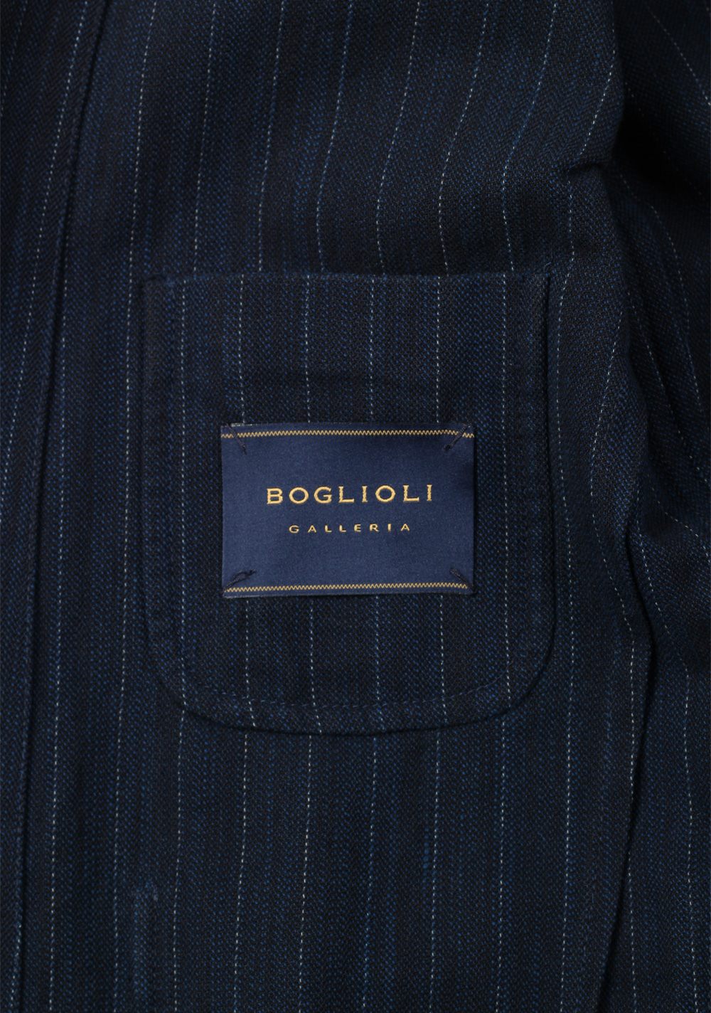 Boglioli Model Galleria 74 Blue Sport Coat Size 48 / 38R U.S. | Costume Limité