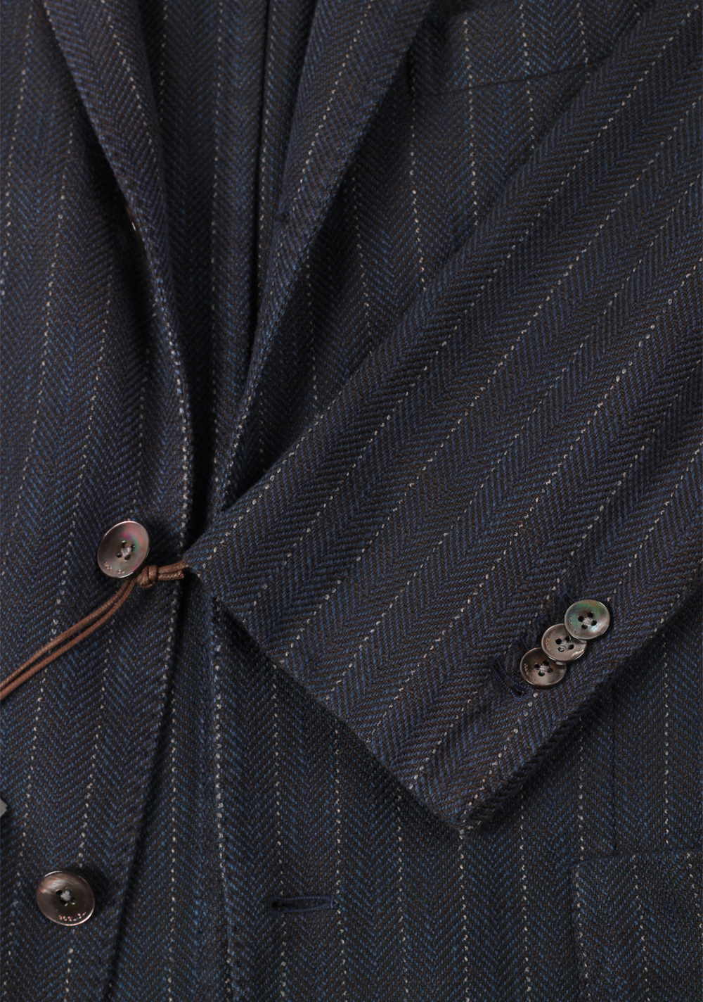 Boglioli K Jacket Striped Blue Sport Coat Size 48 / 38R U.S. | Costume Limité