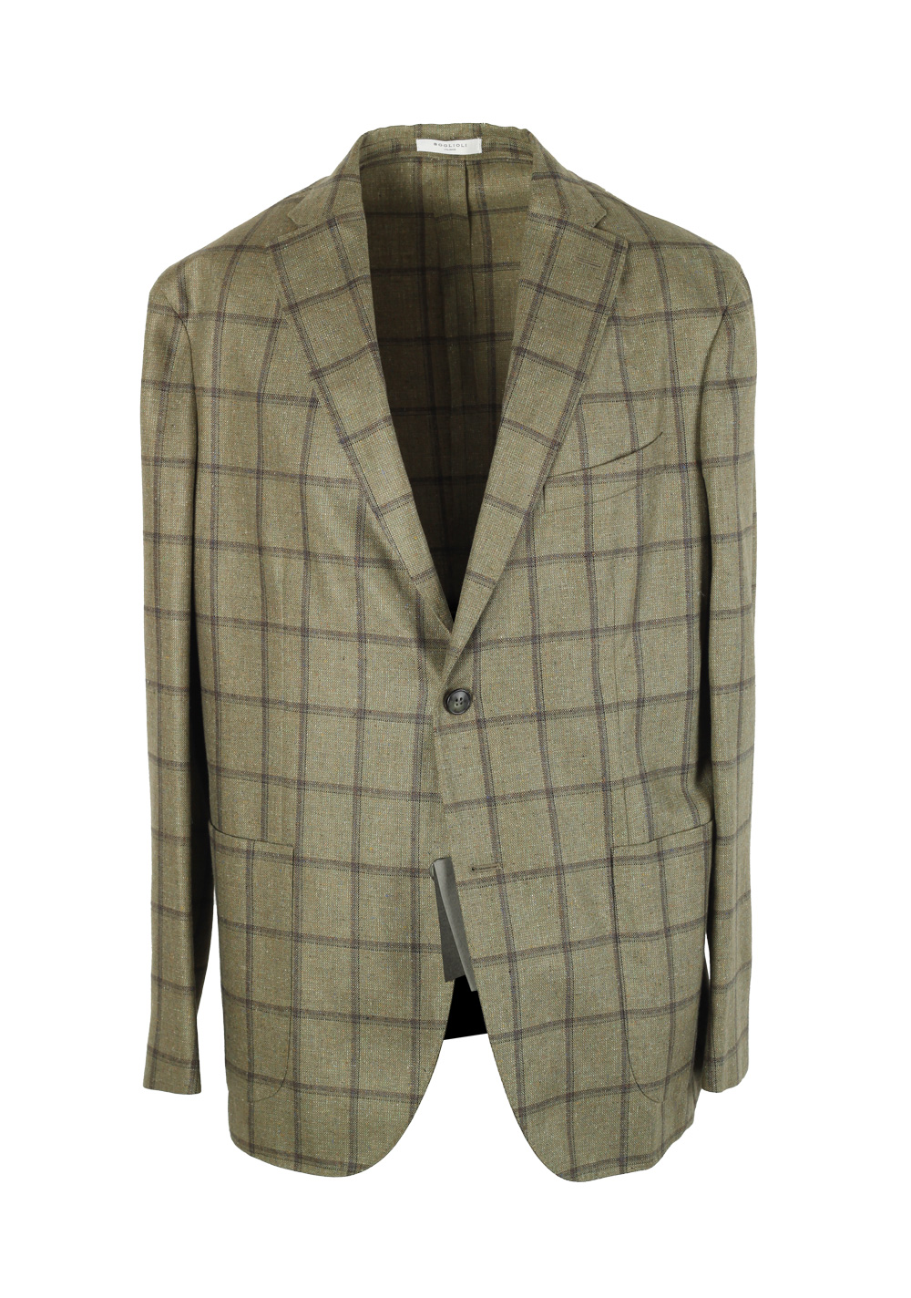 Boglioli K Jacket Green Sport Coat Size 54 / 44R U.S. | Costume Limité