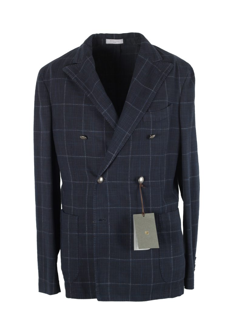 Boglioli K Jacket Checked Double Breasted Sport Coat Size 48 / 38R U.S. - thumbnail | Costume Limité