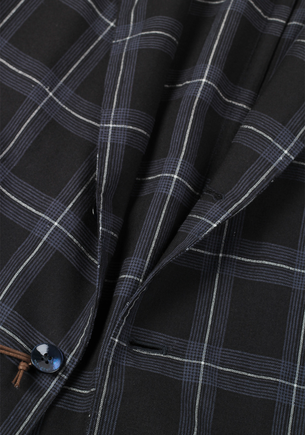 Boglioli K Jacket Black Checked Sport Coat Size 50 / 40R U.S. | Costume Limité