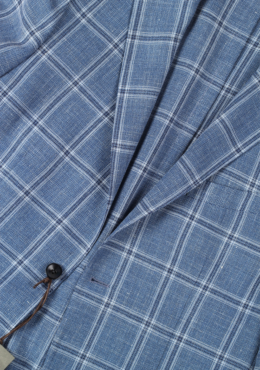 Boglioli K Jacket Checked Blue Sport Coat Size 48 / 38R U.S. | Costume Limité