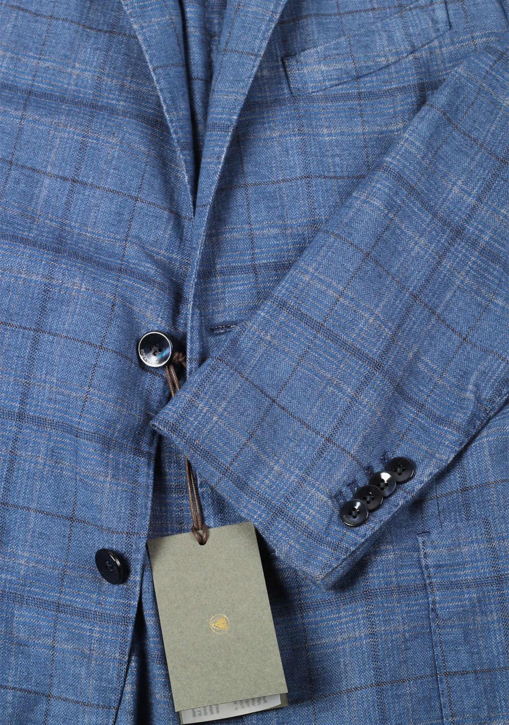 Boglioli K Jacket Checked Blue Sport Coat | Costume Limité
