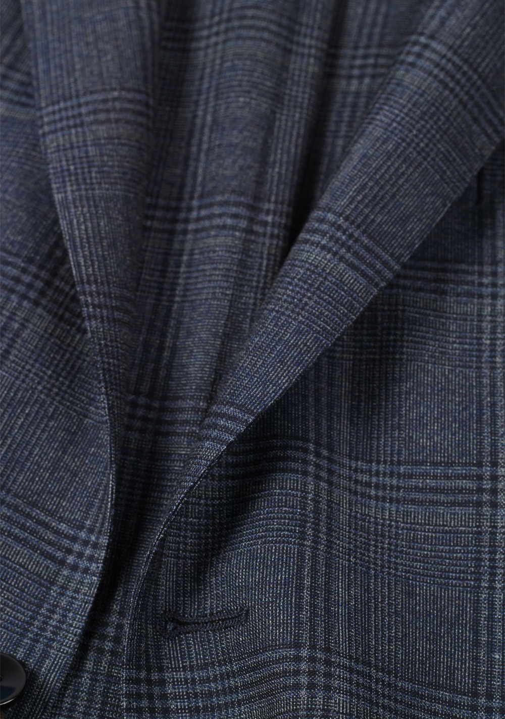 Boglioli K Jacket Blue Checked Suit Size 52 / 42R U.S. | Costume Limité