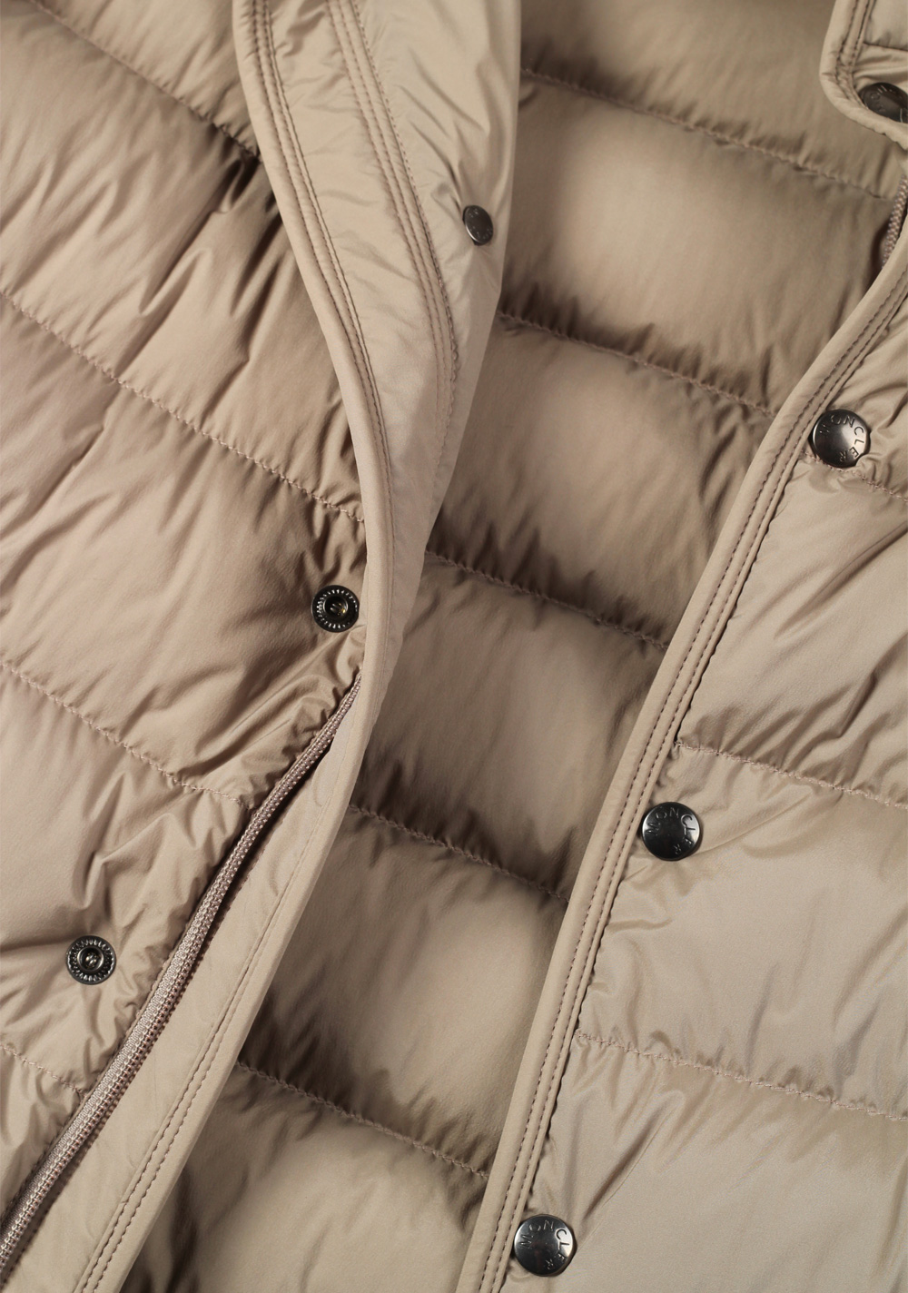 Moncler Nazaire Beige Jacket Coat Size 5 / XL / 54 / 44 U.S. | Costume Limité