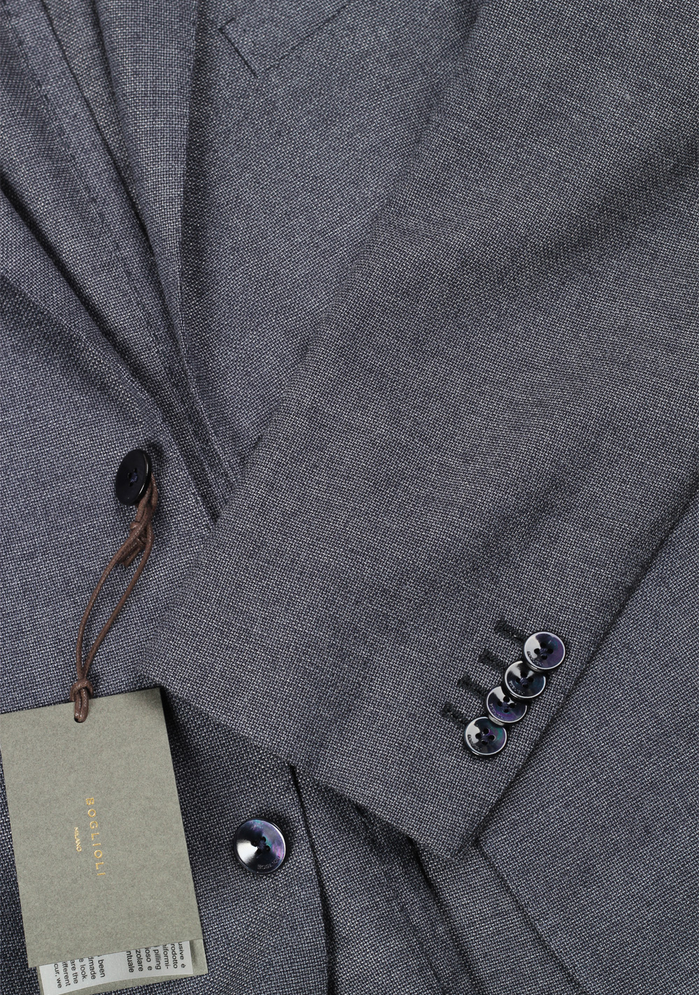 Boglioli K Jacket Blueish Gray Sport Coat | Costume Limité