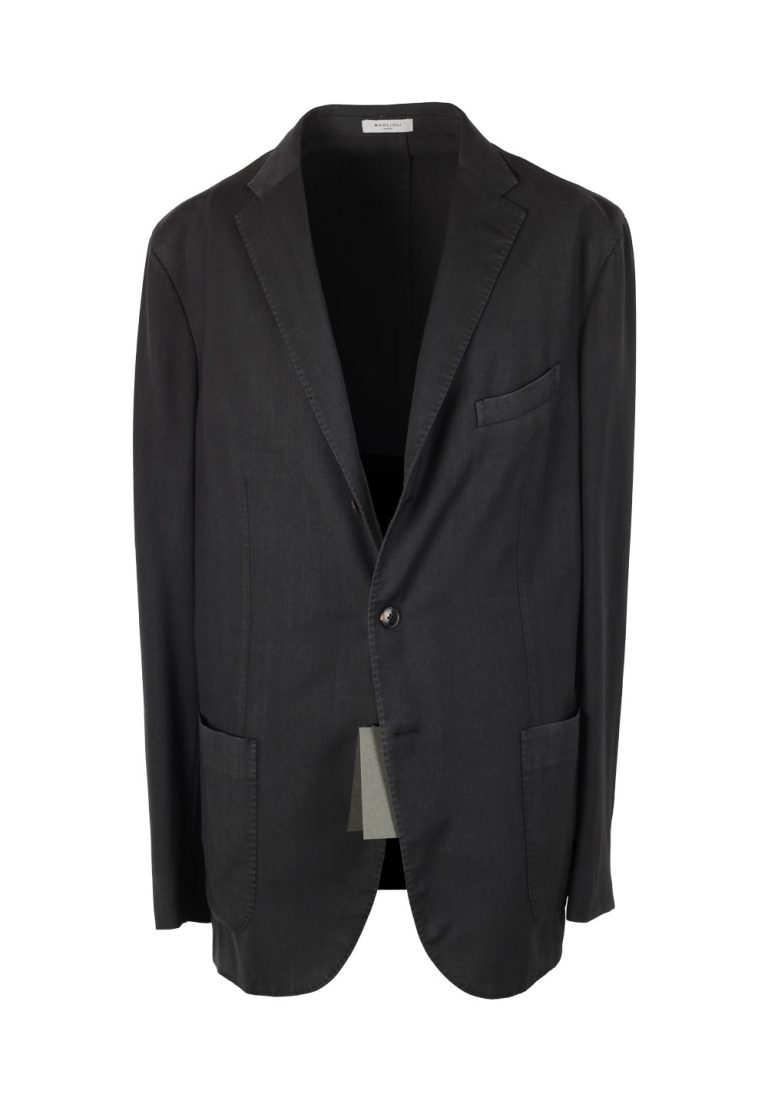 Boglioli K Jacket Black Sport Coat Size 56L / 46L U.S. - thumbnail | Costume Limité