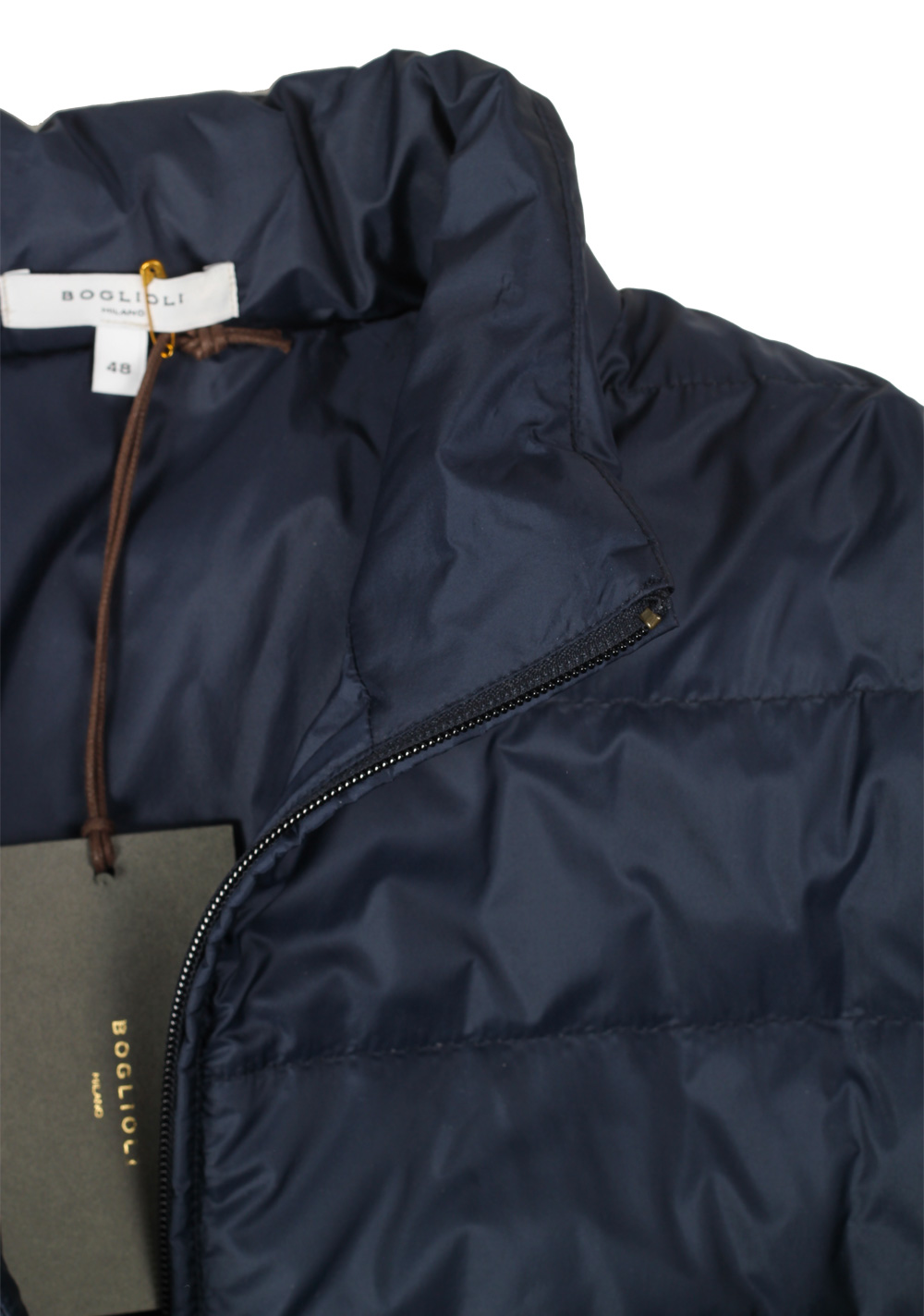 Boglioli Padded Blue Coat Size 48 / 38R U.S. | Costume Limité