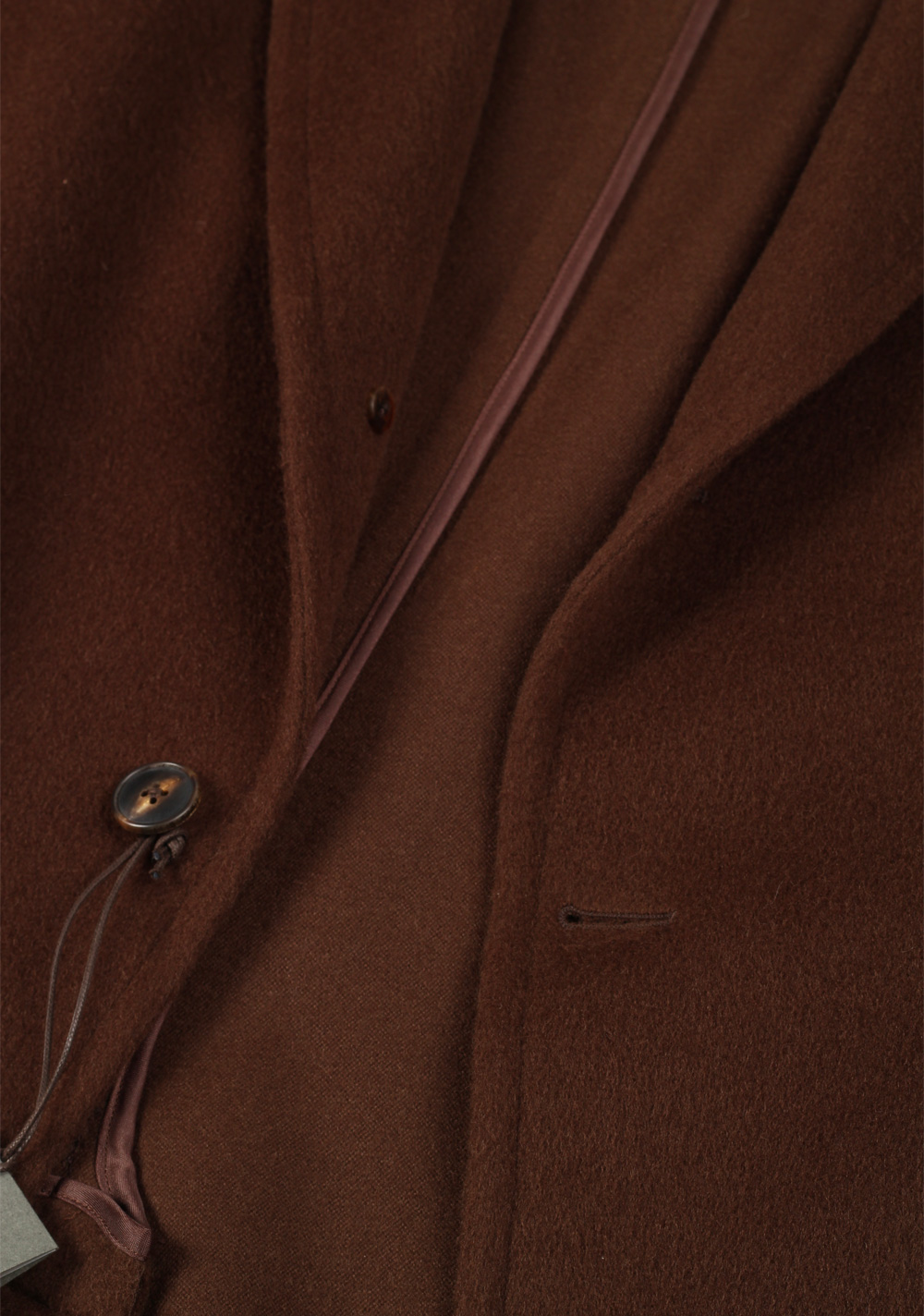 Boglioli K Jacket Brown Coat Size 56 / 46R U.S. In Wool | Costume Limité