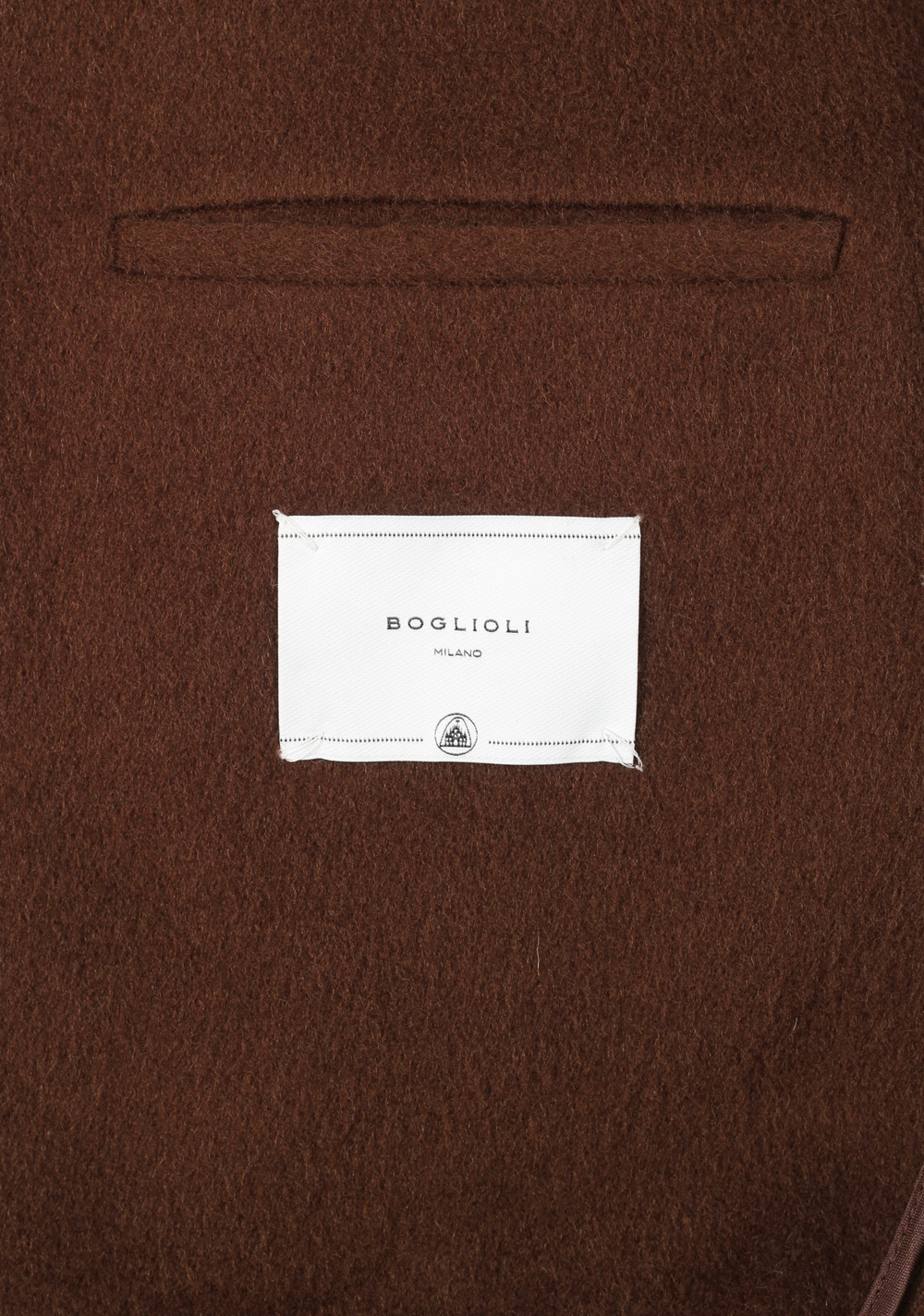 Boglioli K Jacket Brown Coat Size 56 / 46R U.S. In Wool | Costume Limité