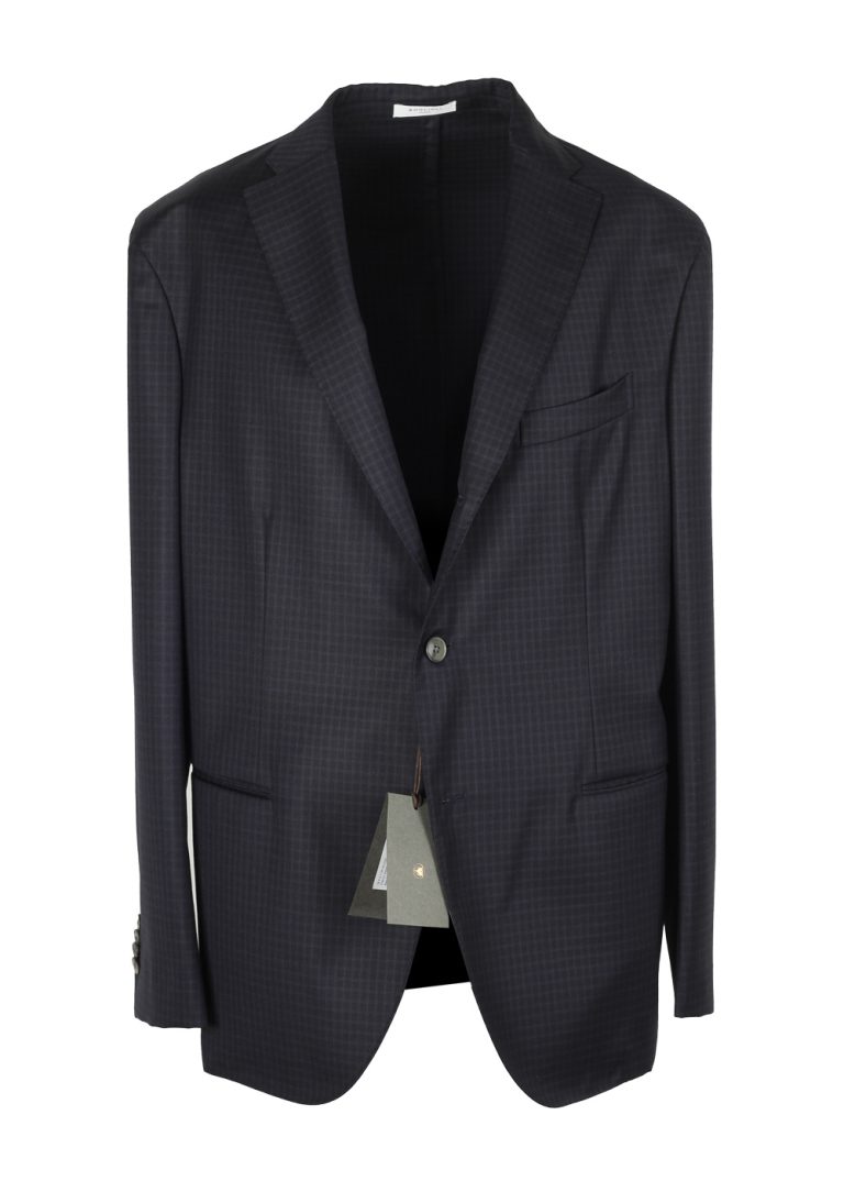 Boglioli K Jacket Checked Blue Sport Coat - thumbnail | Costume Limité