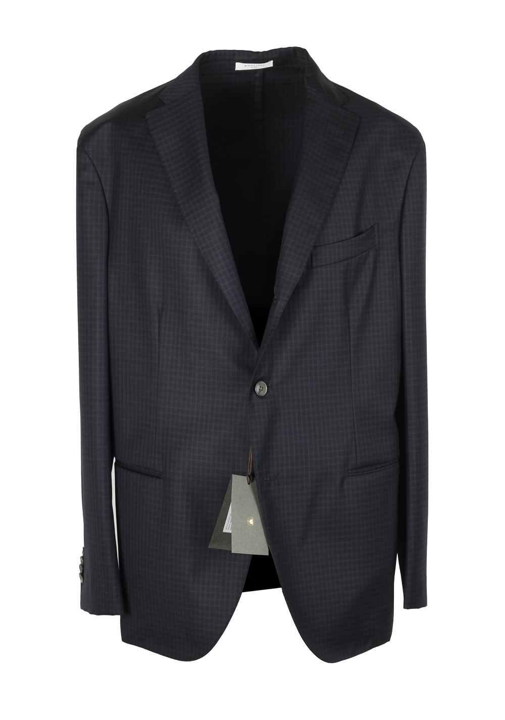 Boglioli K Jacket Checked Blue Sport Coat | Costume Limité