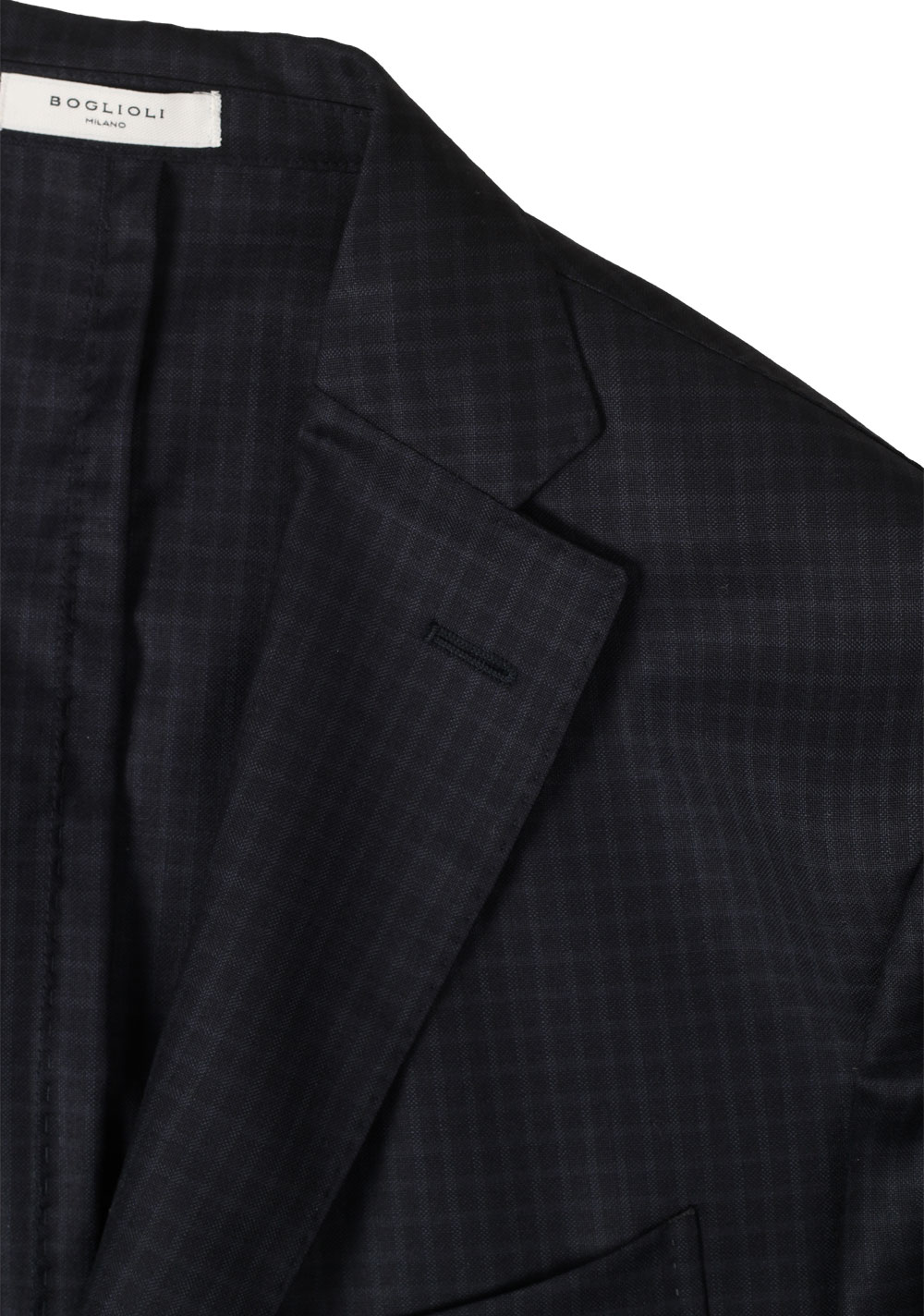 Boglioli K Jacket Checked Blue Sport Coat | Costume Limité