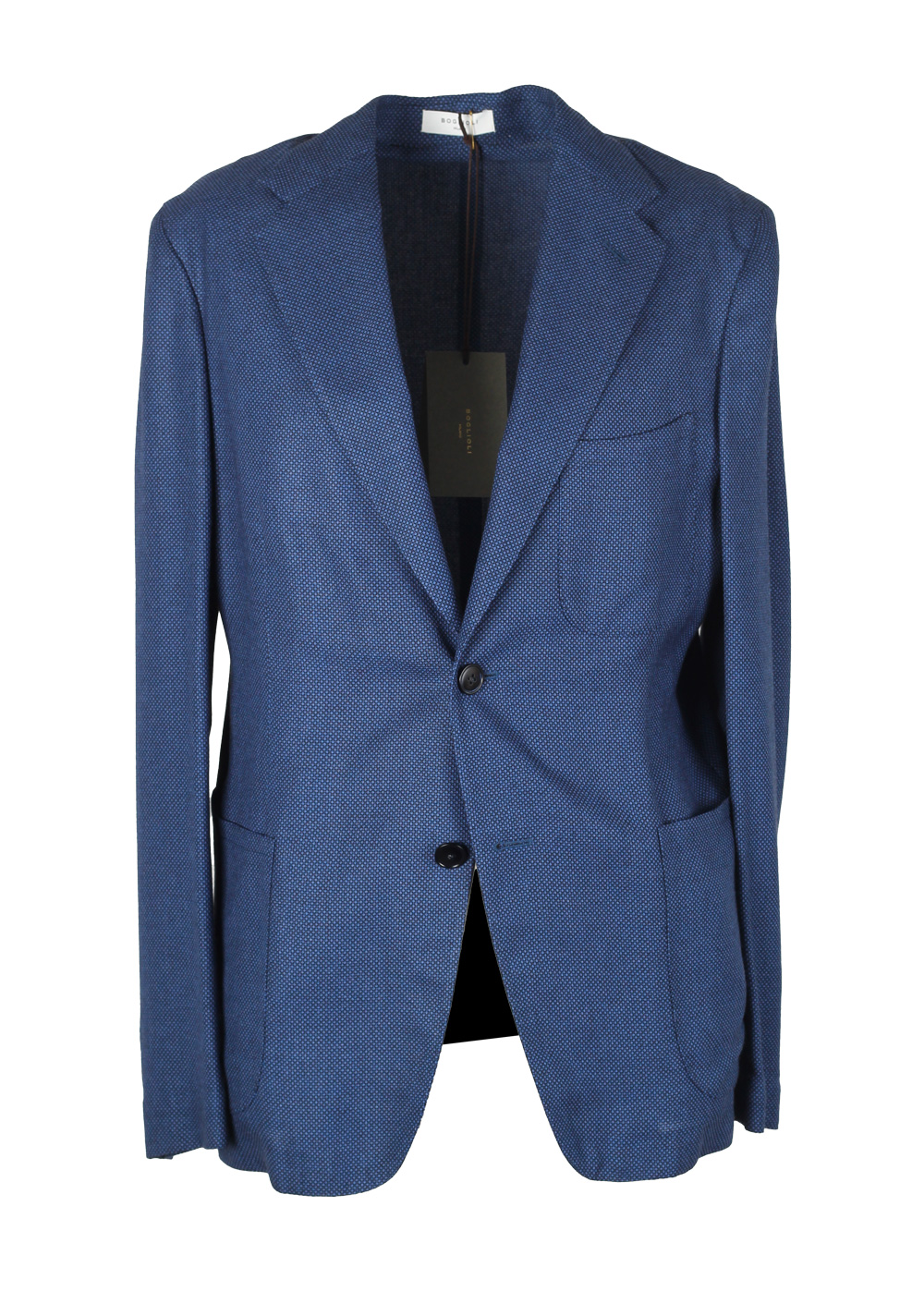 Boglioli Gonzaga Blue Sport Coat Size 48 / 38R U.S. | Costume Limité