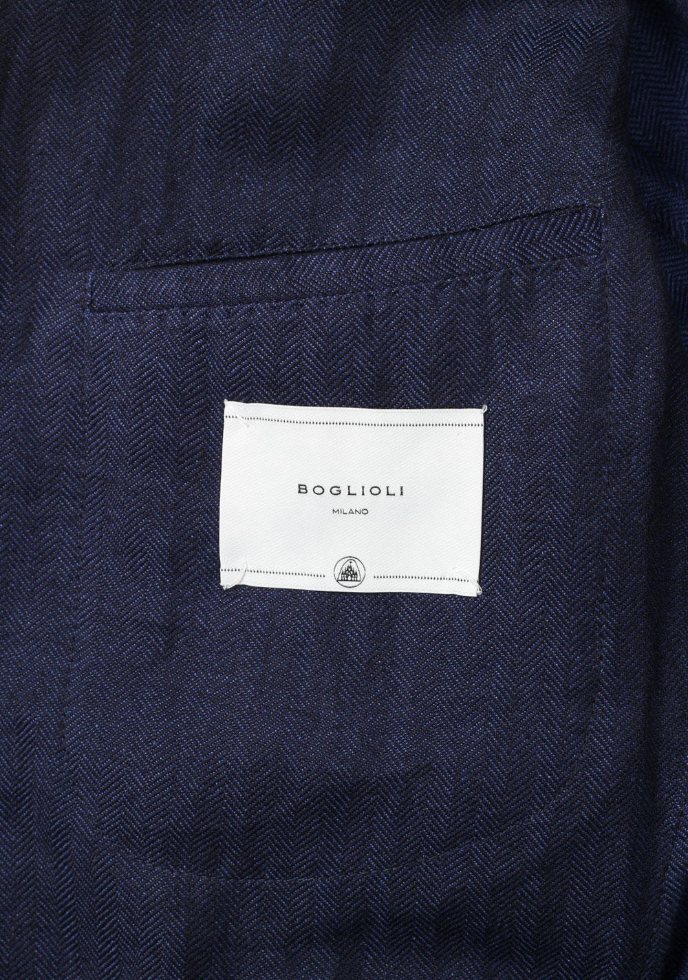Boglioli K Jacket Blue Sport Coat Size 50 / 40R U.S. – image 6