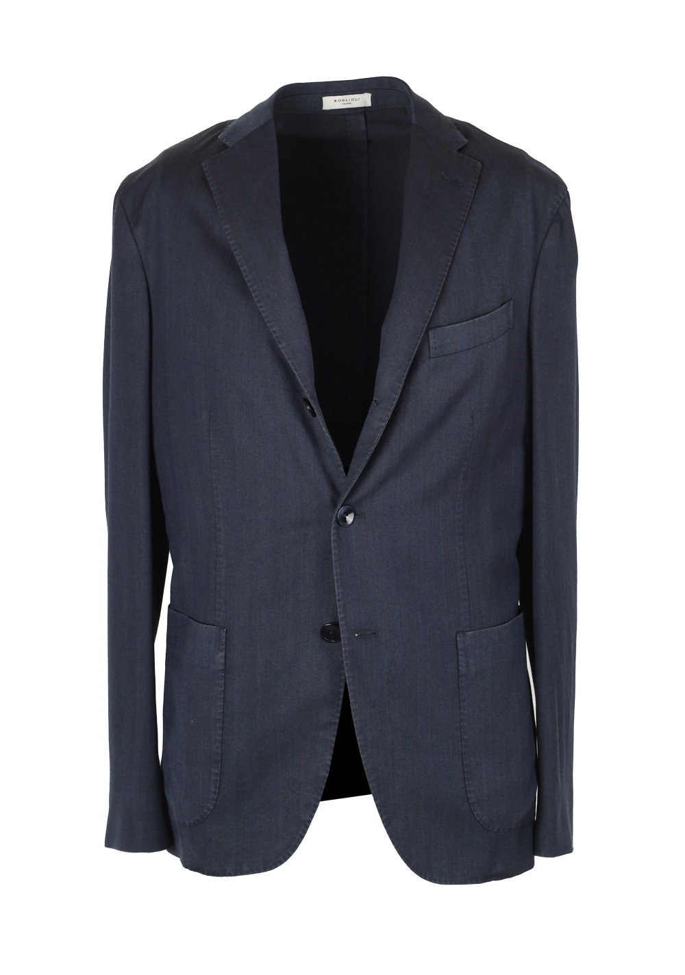 Boglioli K Jacket Blue Sport Coat Size 48 / 38R U.S. | Costume Limité