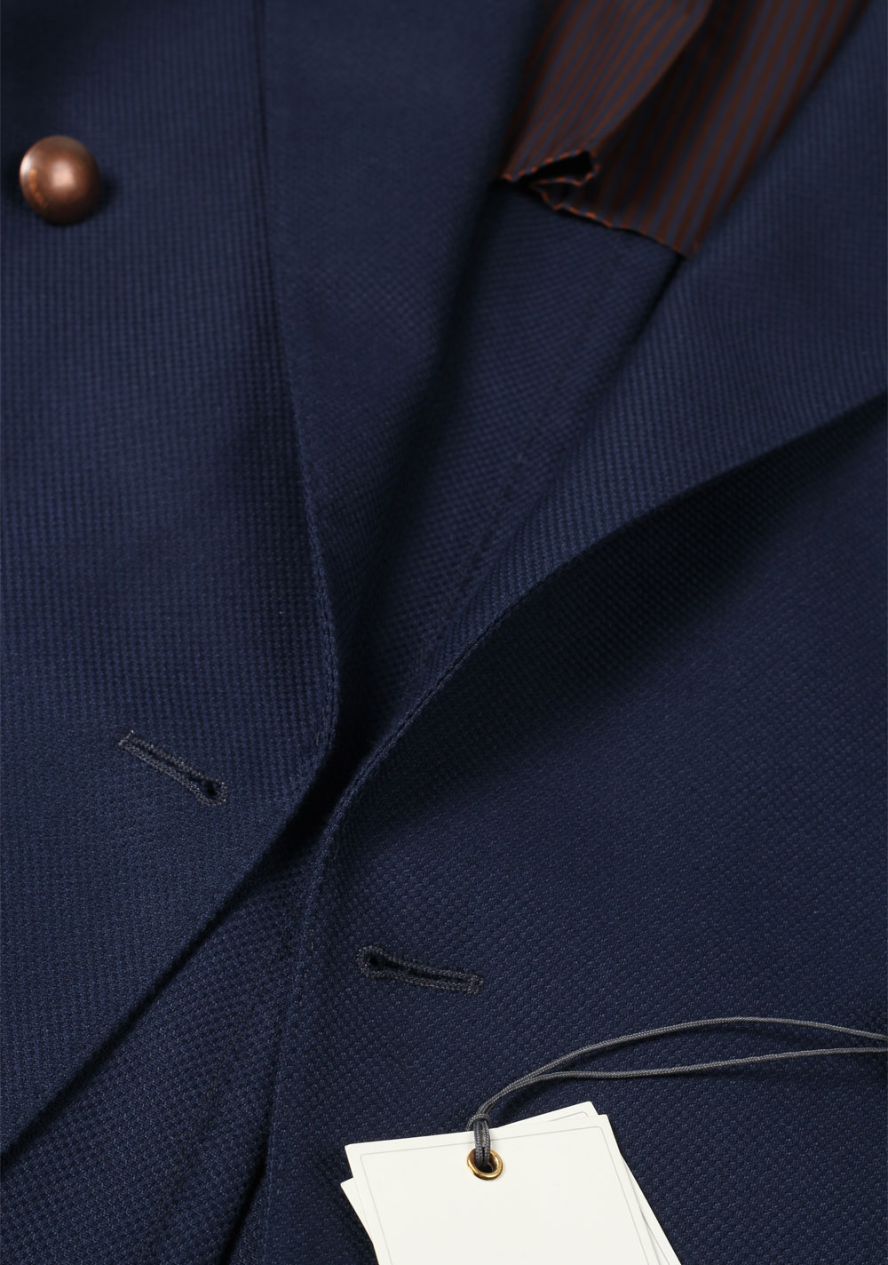 Boglioli K Jacket Blue Double Breasted Sport Coat Size 46 / 36R U.S. | Costume Limité