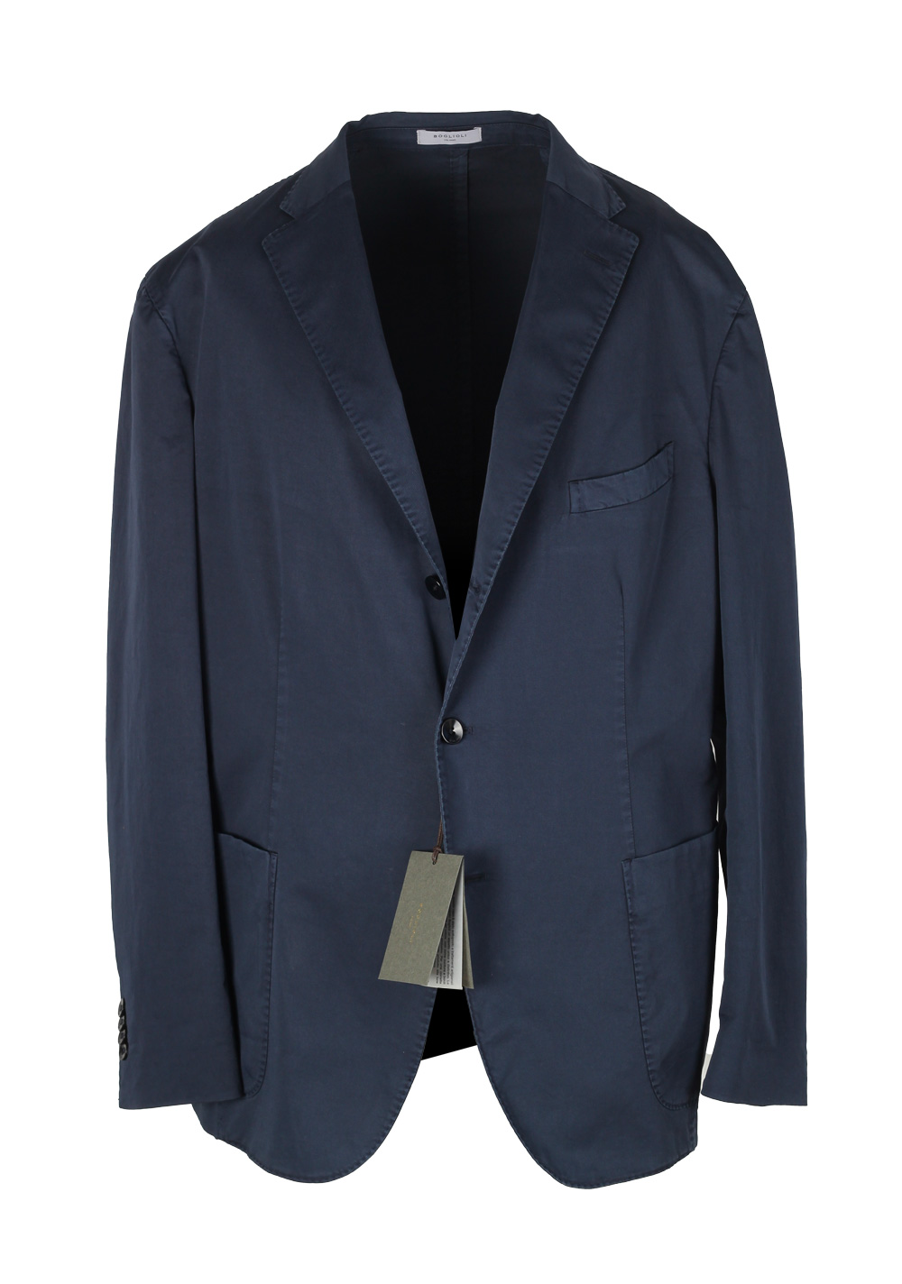 Boglioli K Jacket Blue Sport Coat Size 58 / 48R U.S. | Costume Limité