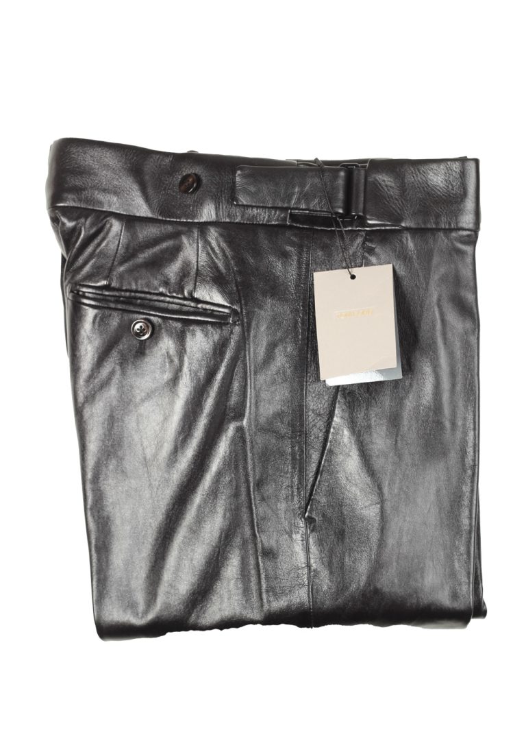 TOM FORD Black Lamb Leather Trousers Size 46 / 30 U.S. - thumbnail | Costume Limité