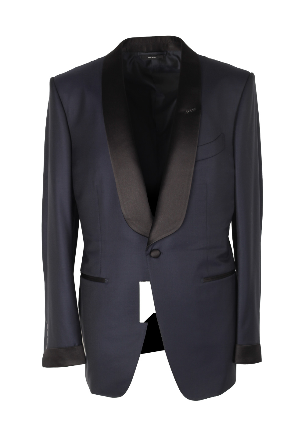 TOM FORD O’Connor Blue Shawl Collar Tuxedo Suit Size 50 / 40R U.S.  Fit Y | Costume Limité