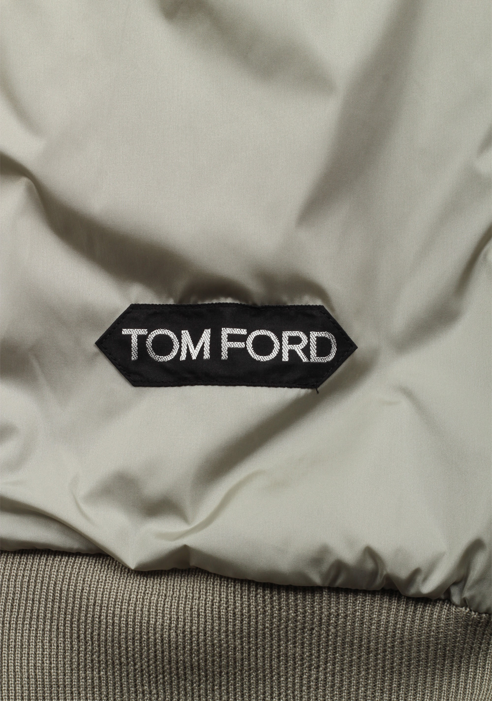 TOM FORD Beige James Bond Spectre Bomber Jacket Size 58 / 48R U.S. | Costume Limité