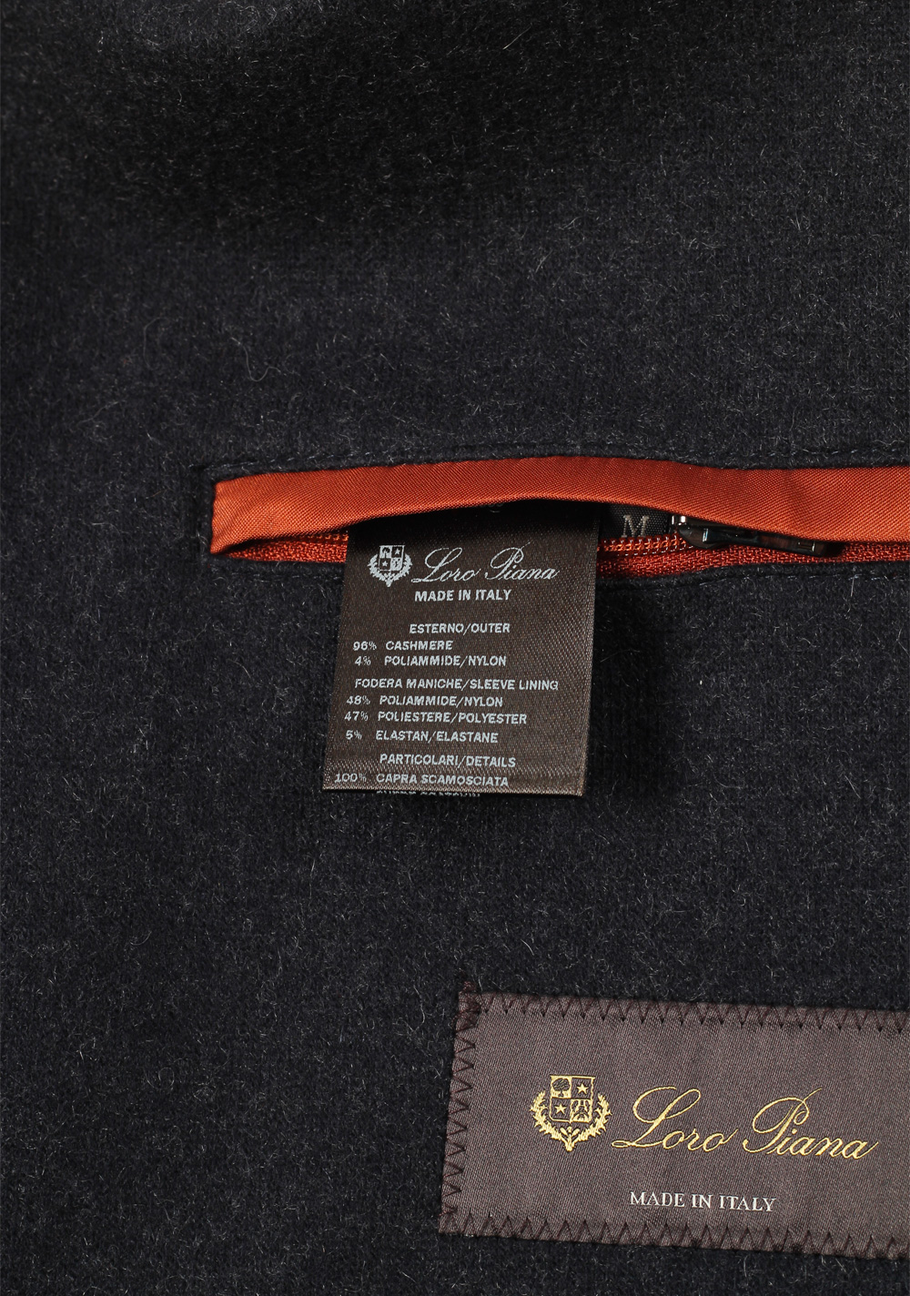 Loro Piana Blue Sweater Coat Size Medium / 50 IT / 40R U.S. | Costume Limité
