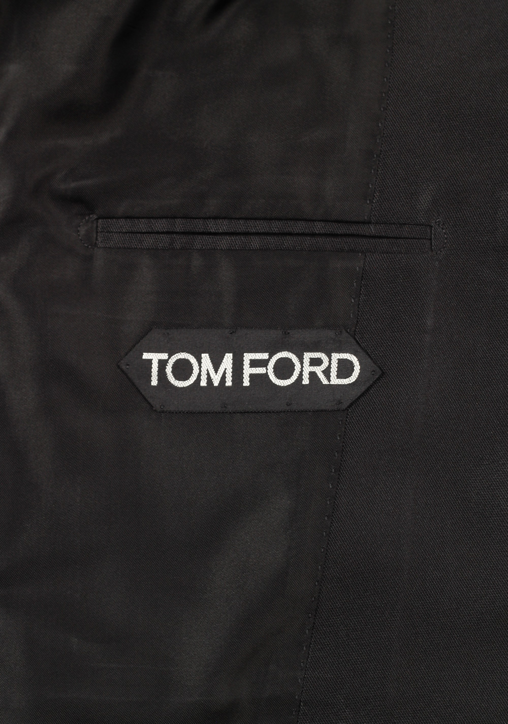 TOM FORD Shelton Black Silk Sport Coat Size 46 / 36R U.S. | Costume Limité