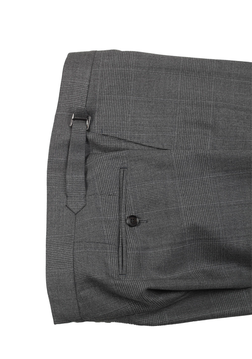 TOM FORD Shelton Gray Checked Suit Size 54 / 44R U.S. In Wool – image 8