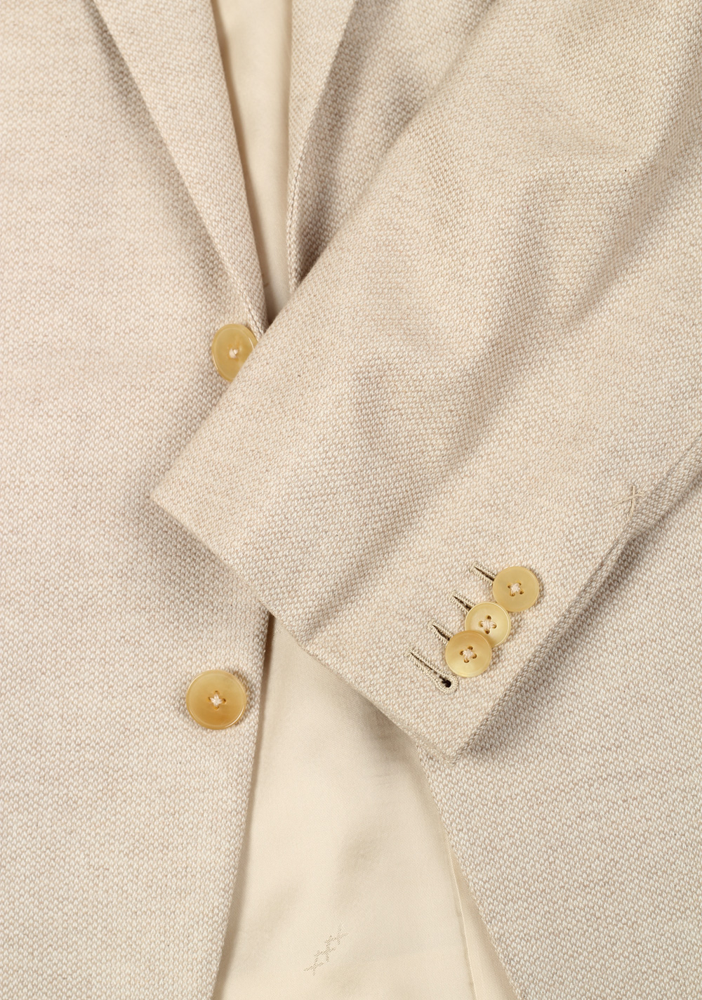 Ermenegildo Zegna Couture Beige Cashmere Sport Coat Size 50 / 40R U.S. | Costume Limité