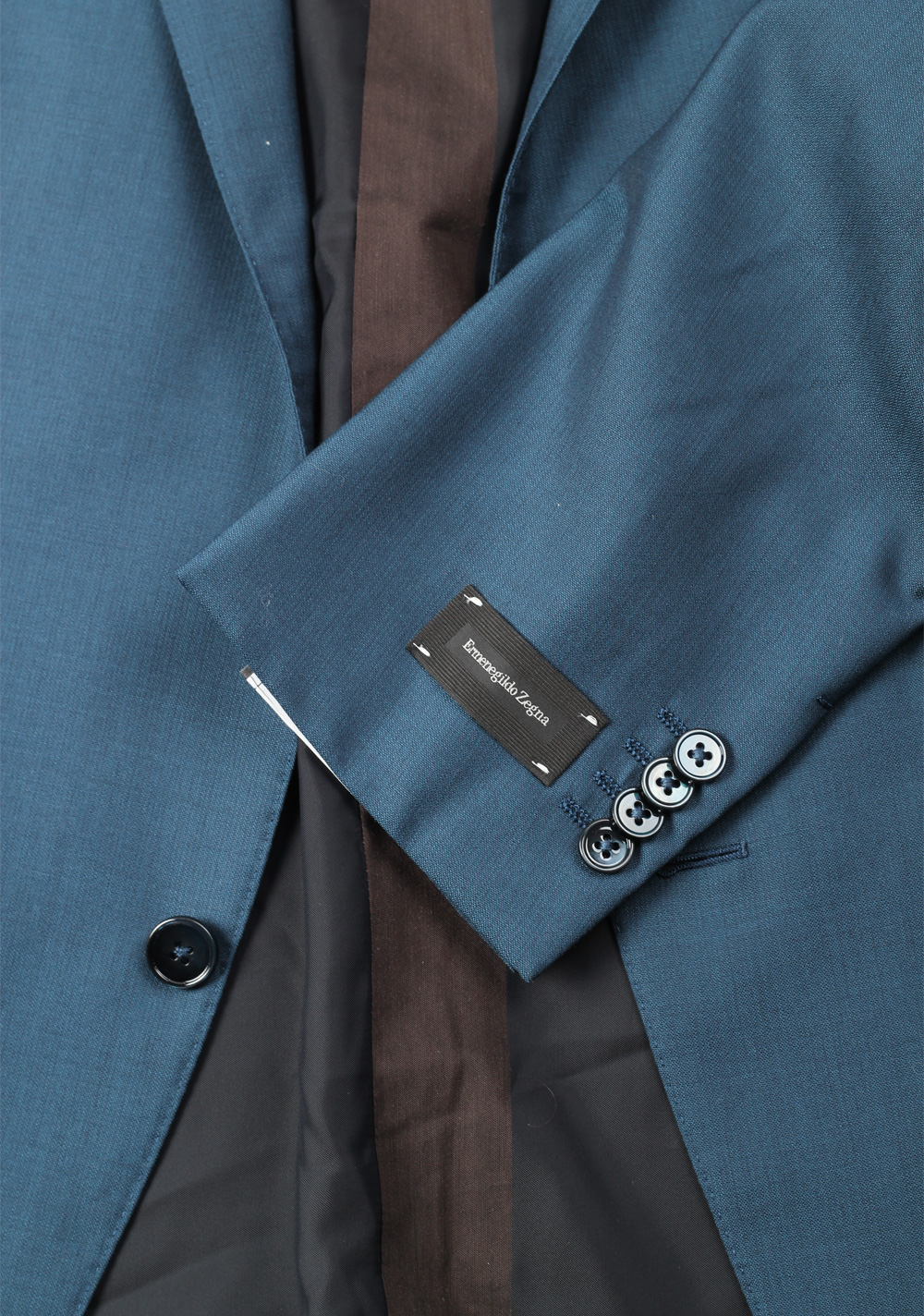 ZEGNA Blue City Achillfarm Suit Size 56 / 46R U.S. | Costume Limité