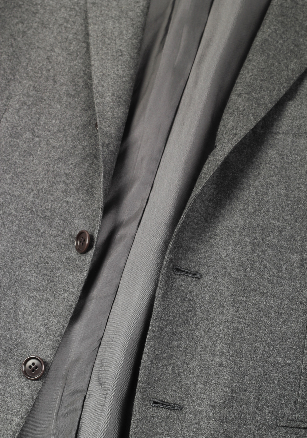 Kiton Gray Sport Coat Size 48 / 38R U.S. In Cashmere | Costume Limité