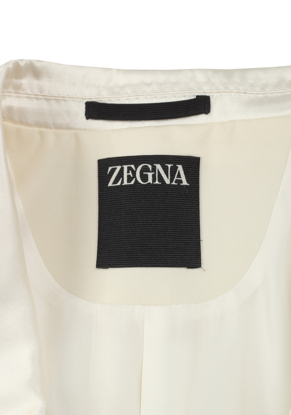 ZEGNA Venezia Off White Tuxedo Dinner Jacket Size 52 / 42R U.S. | Costume Limité