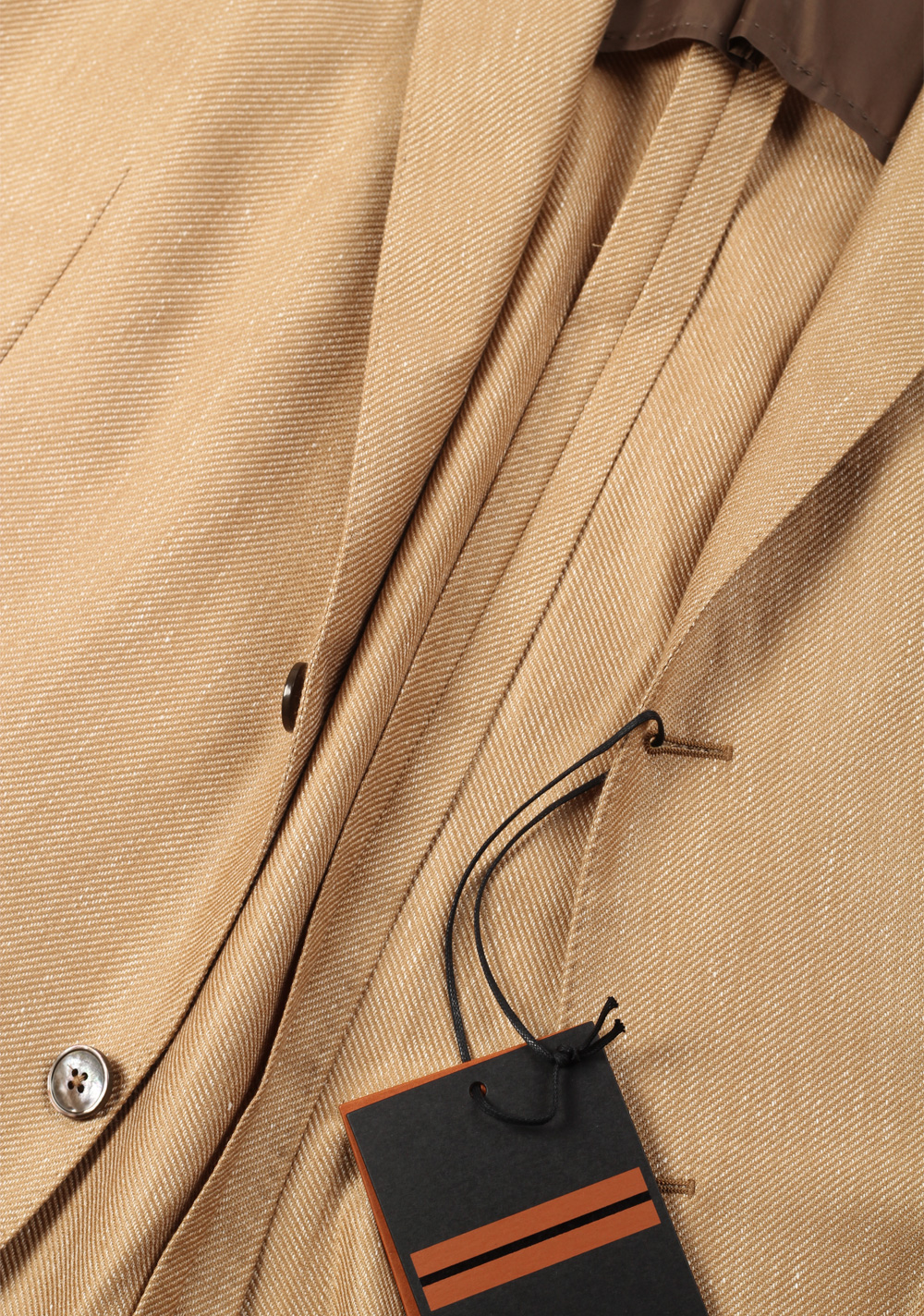 ZEGNA Natural Beige Sport Coat Size 56 / 46R U.S. In Cashmere Blend | Costume Limité