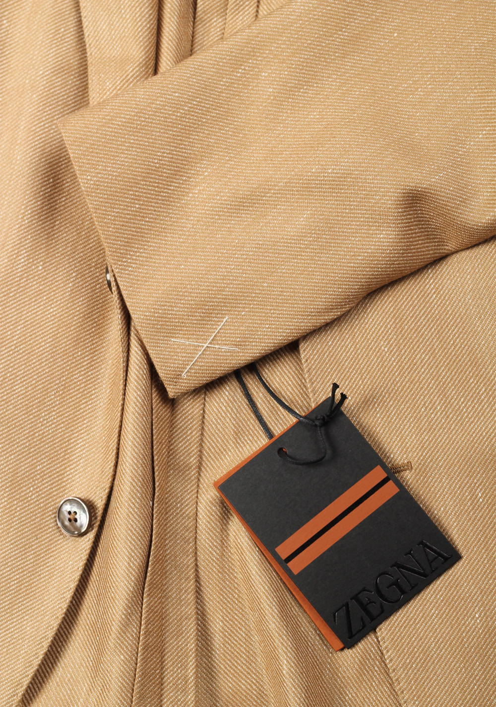 ZEGNA Natural Beige Sport Coat Size 56 / 46R U.S. In Cashmere Blend | Costume Limité