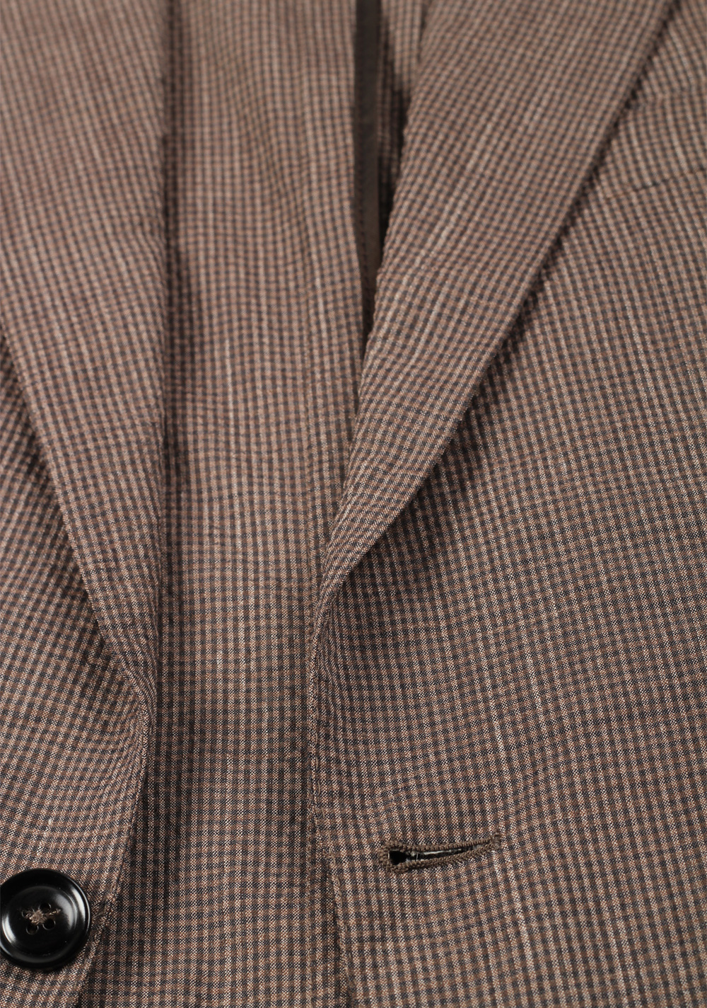 ZEGNA Zero Weight Trofeo Brown Checked Sport Coat Size 48 / 38R U.S. | Costume Limité