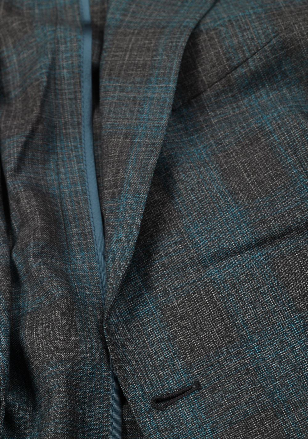 ZEGNA Zero Weight Green Checked Sport Coat Size 48 / 38R U.S. | Costume Limité