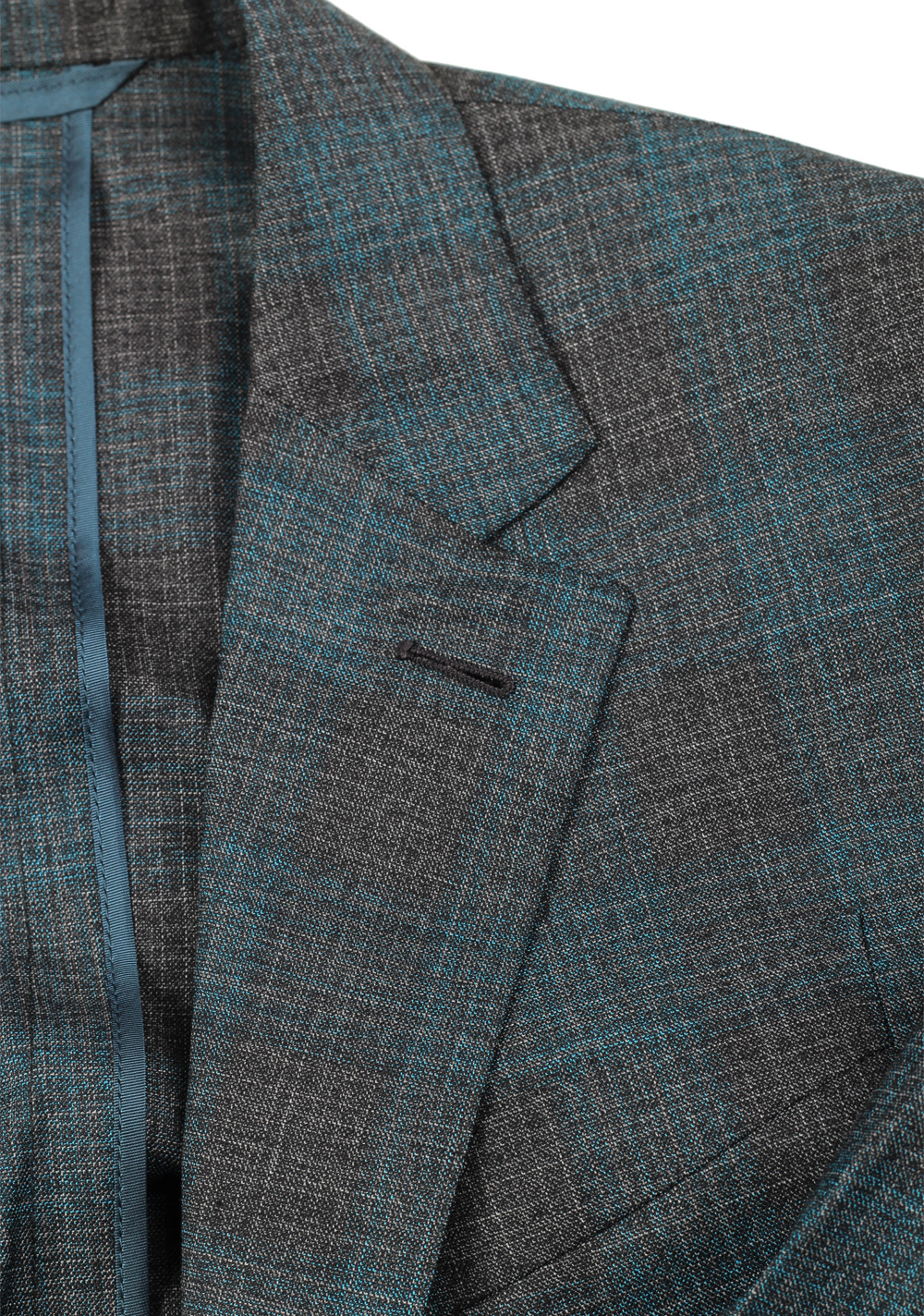 ZEGNA Zero Weight Green Checked Sport Coat Size 48 / 38R U.S. | Costume Limité