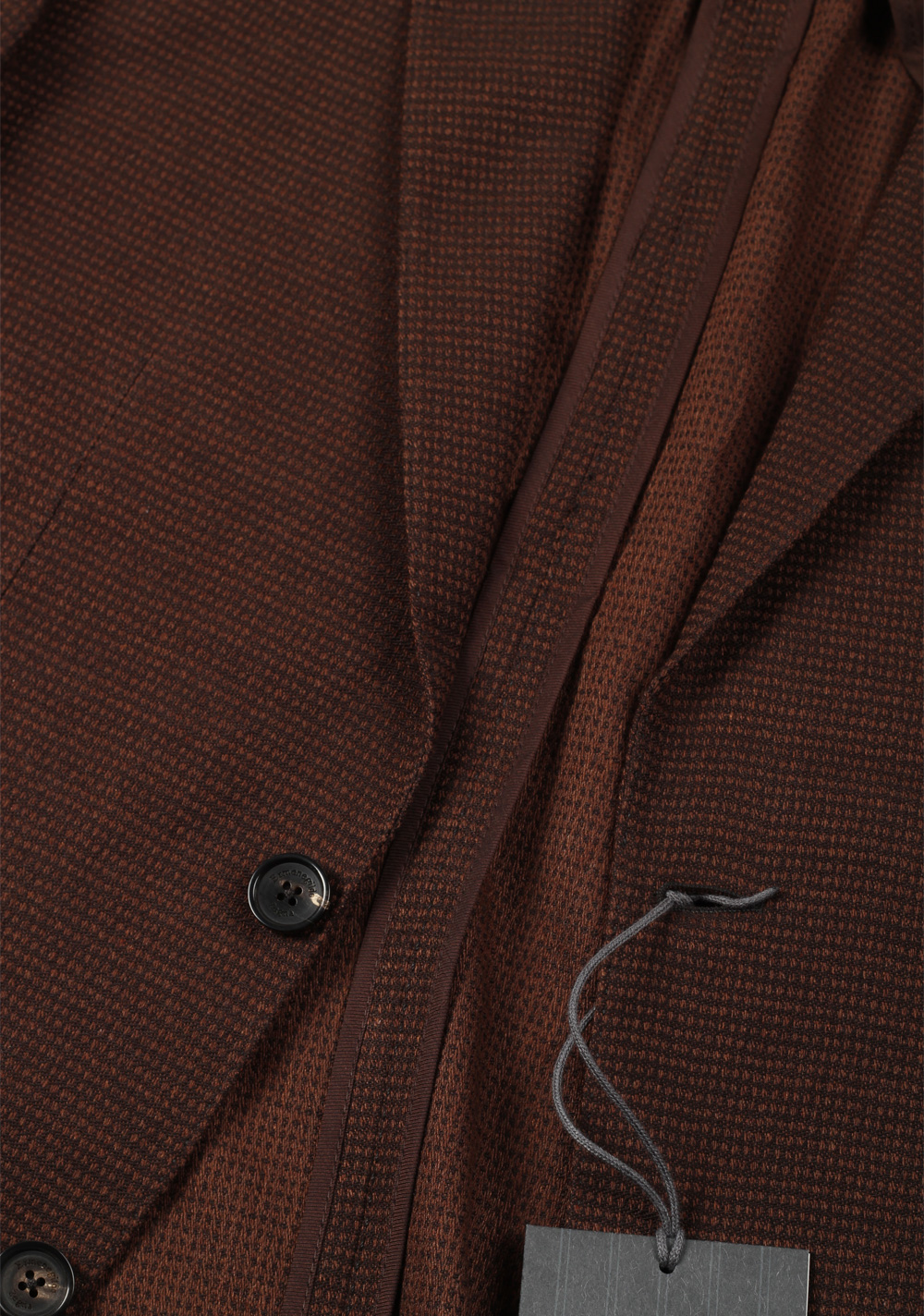ZEGNA Silk Checked Brown Sport Coat Size 48 / 38R U.S. | Costume Limité