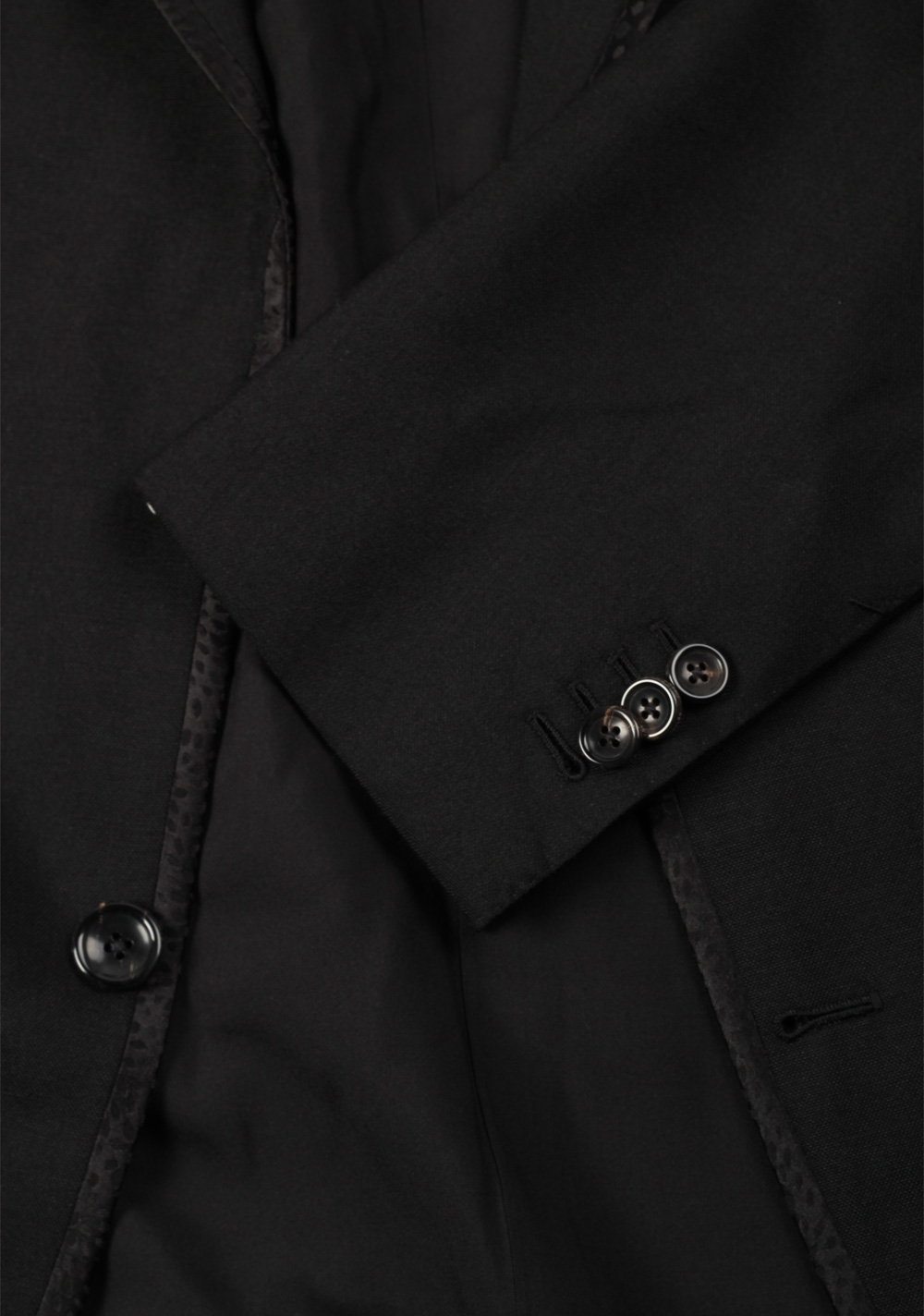 ZEGNA Couture Black Sport Coat Size 48 / 38R U.S. In Mohair | Costume Limité