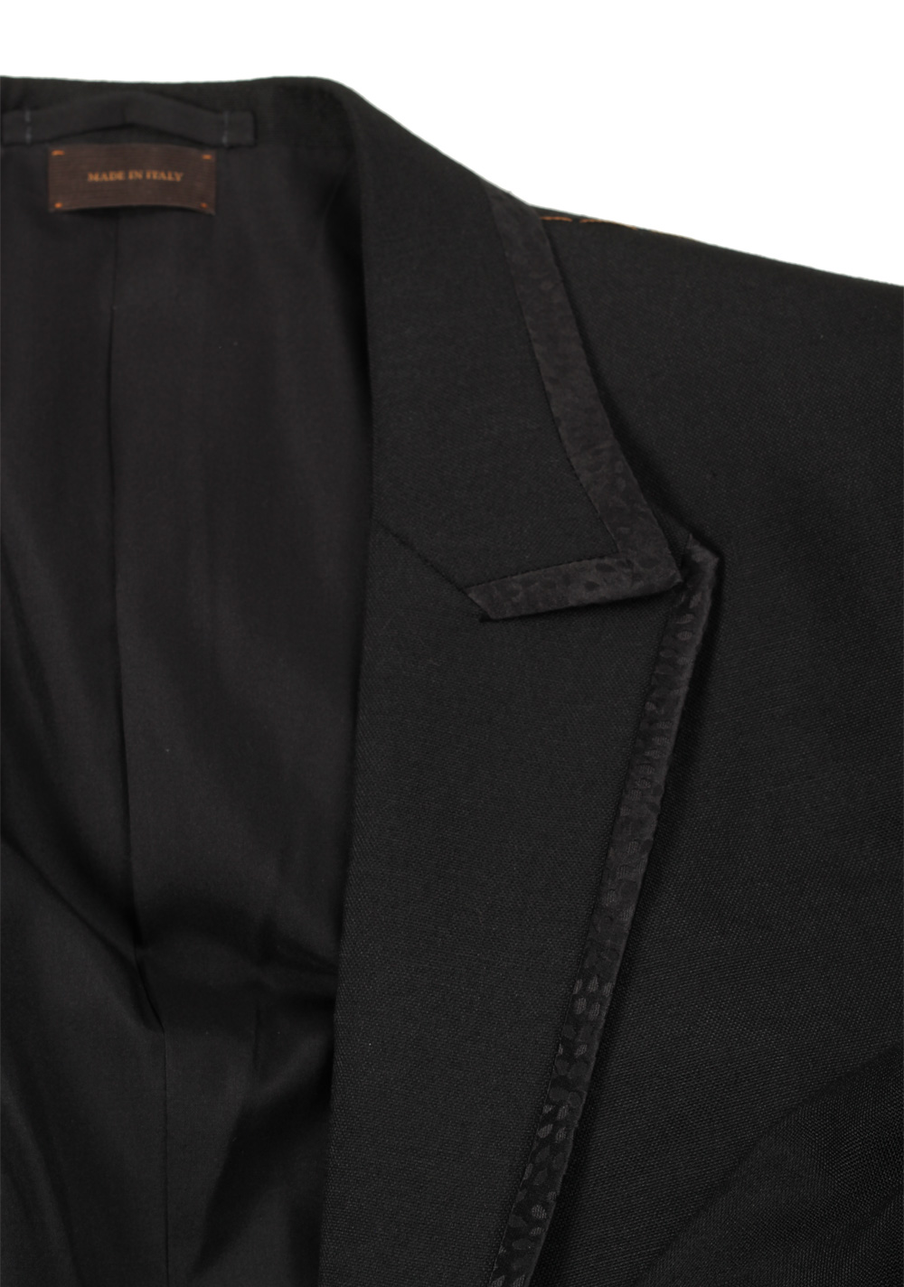 ZEGNA Couture Black Sport Coat Size 48 / 38R U.S. In Mohair | Costume Limité