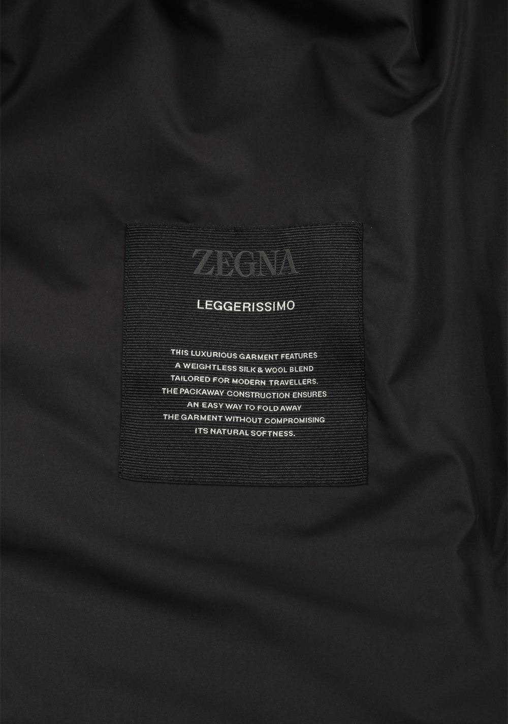 ZEGNA Blue Leggerissimo Padded Coat Size 48 / 38R U.S. | Costume Limité