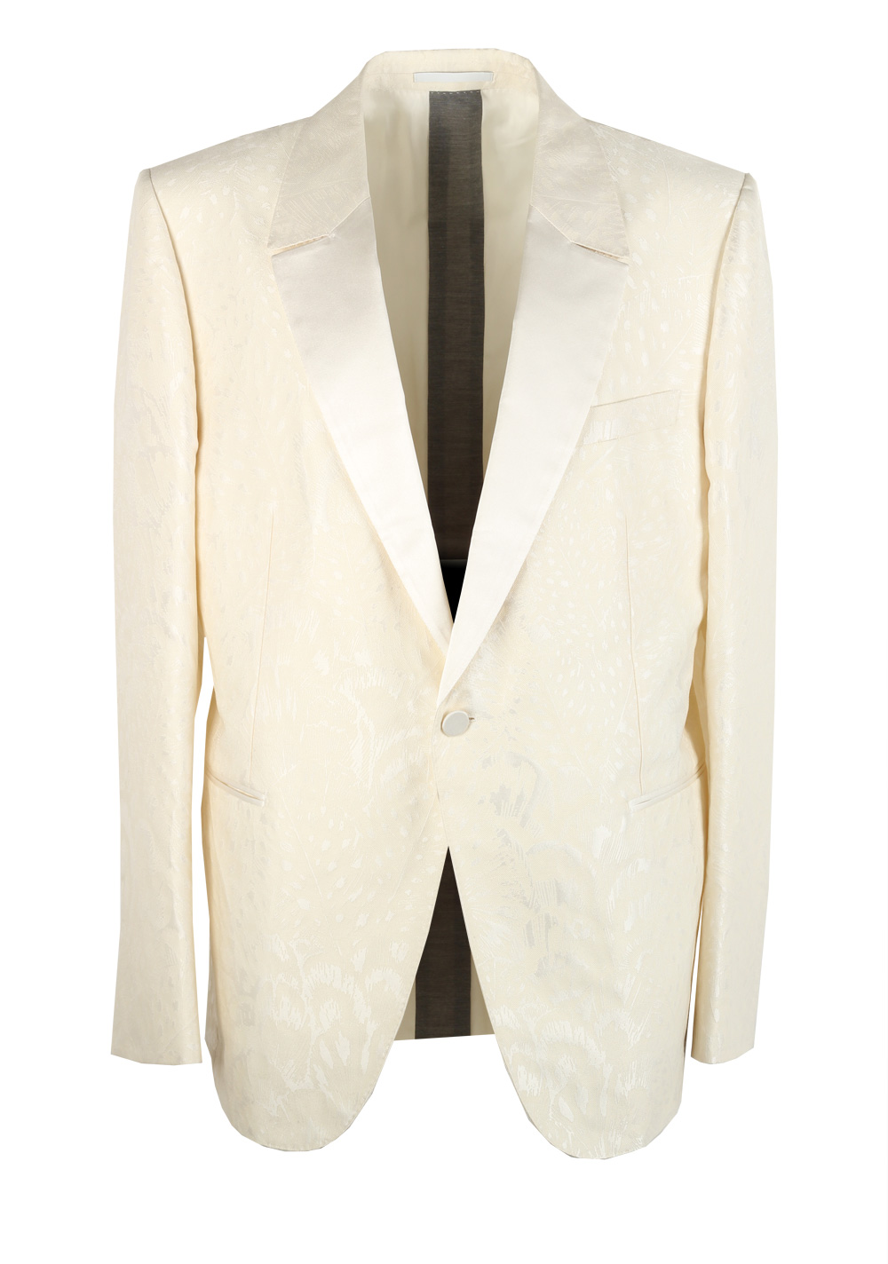ZEGNA City Off White Tuxedo Dinner Jacket Size 54 / 44R U.S. | Costume Limité