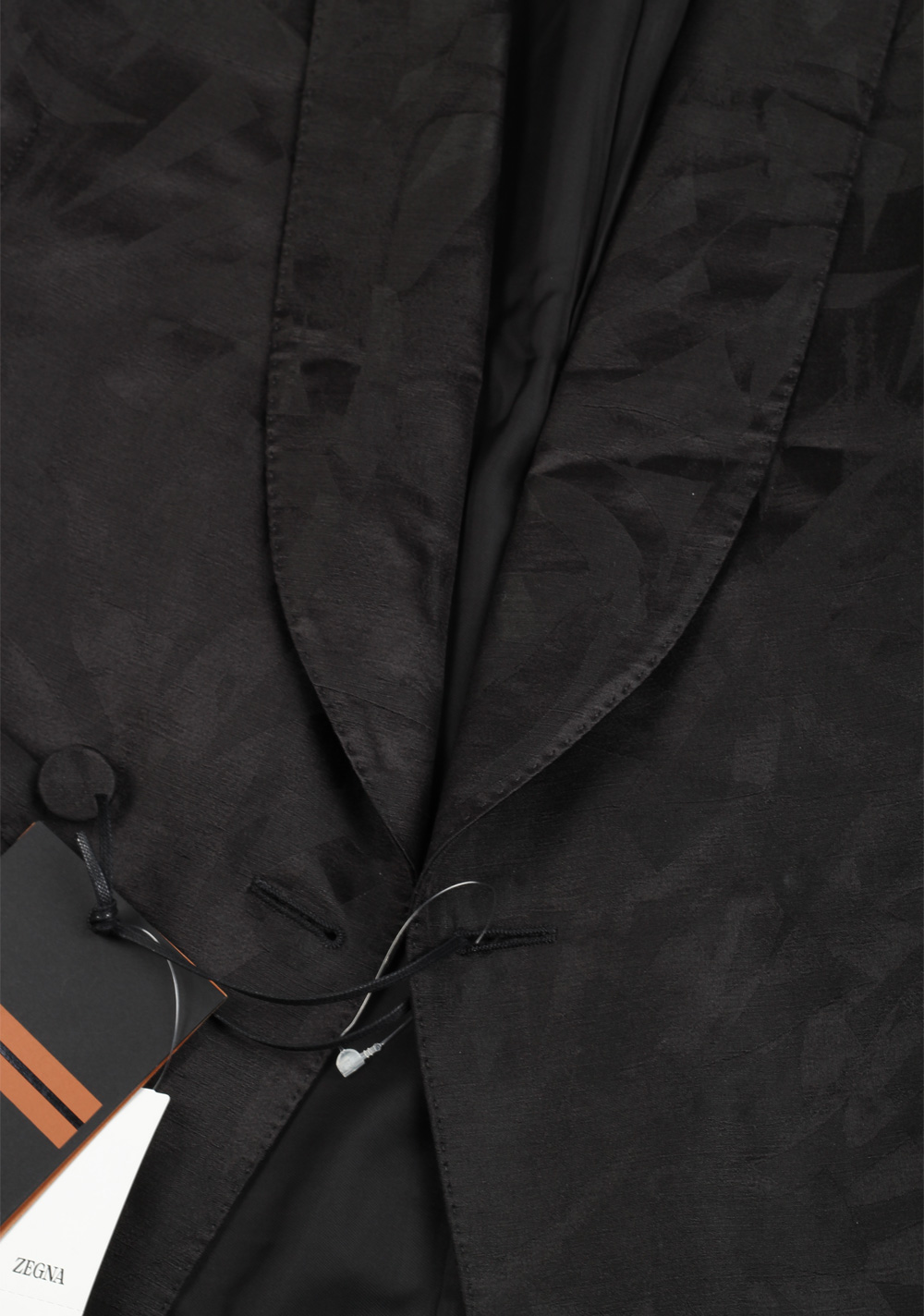 ZEGNA Sartorial Black Tuxedo Dinner Jacket Size 50 / 40R U.S. | Costume Limité