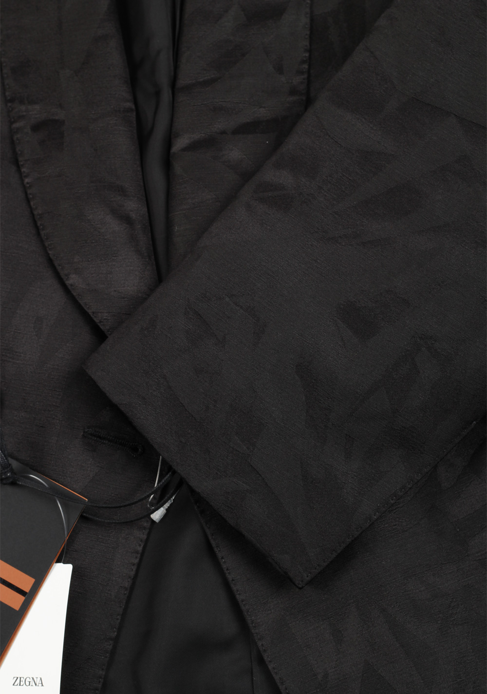 ZEGNA Sartorial Black Tuxedo Dinner Jacket Size 50 / 40R U.S. | Costume Limité