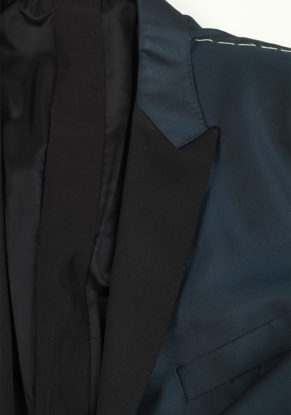 ZEGNA City Blue Tuxedo Dinner Jacket Size 58 / 48R U.S. | Costume Limité