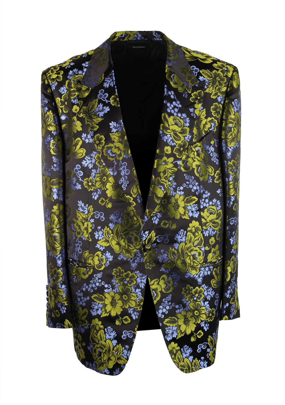 TOM FORD Windsor Floral Tuxedo Cocktail Dinner Jacket Size 52 / 42R U.S. Fit A | Costume Limité
