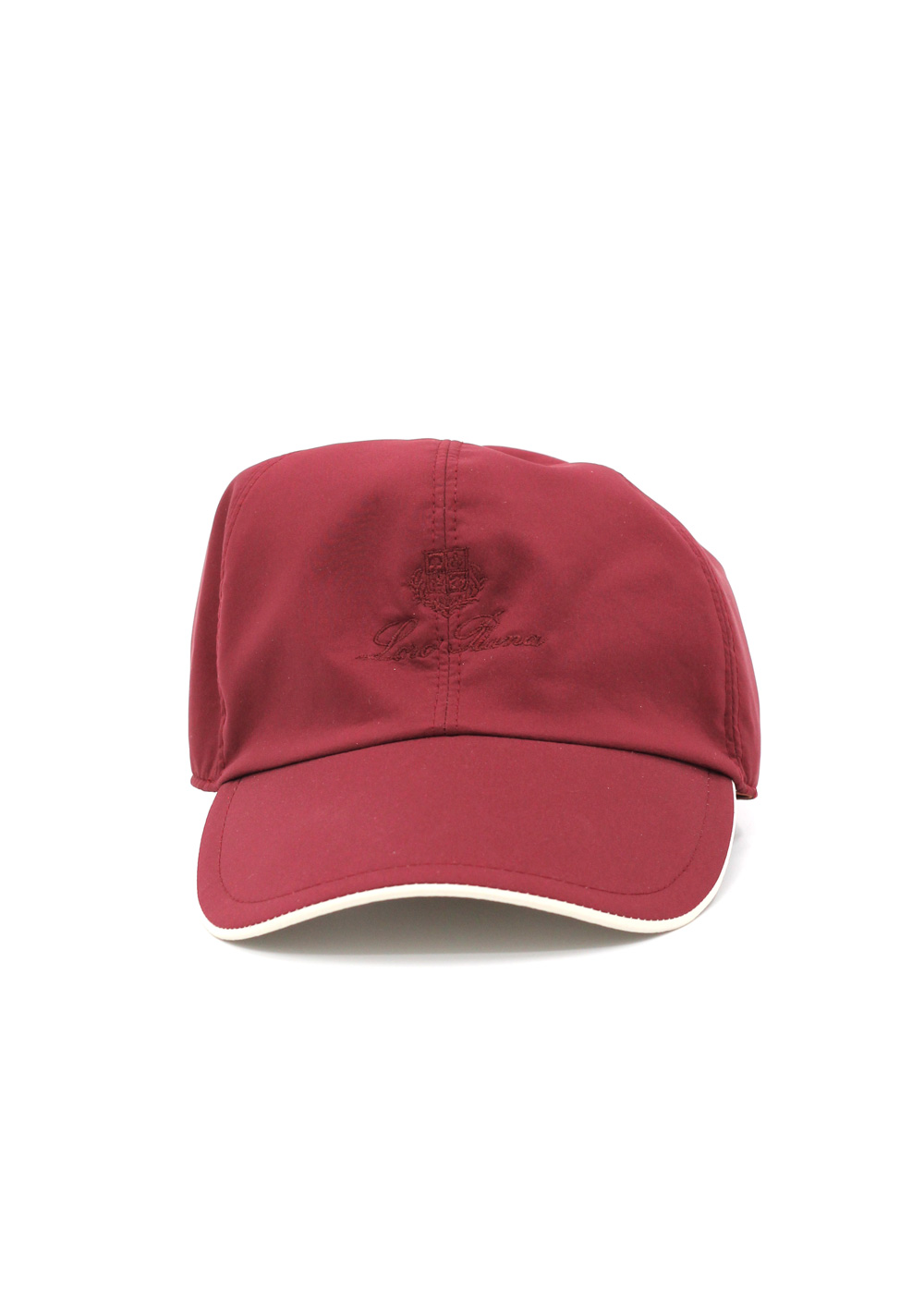 Loro Piana Burgundy Storm System Baseball Cap Size L (Large) – image 2