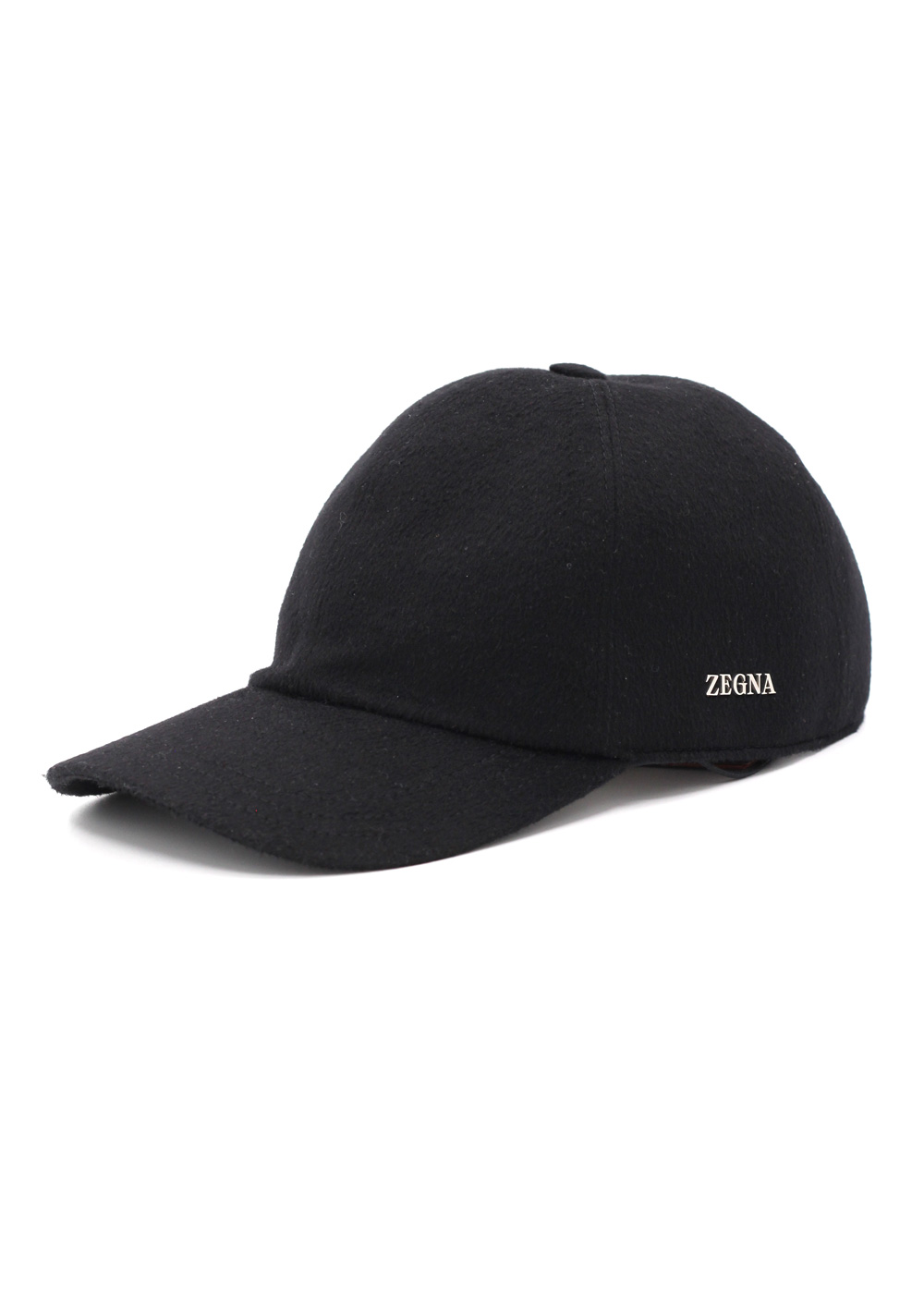 ZEGNA Oasi Cashmere Black Baseball Cap