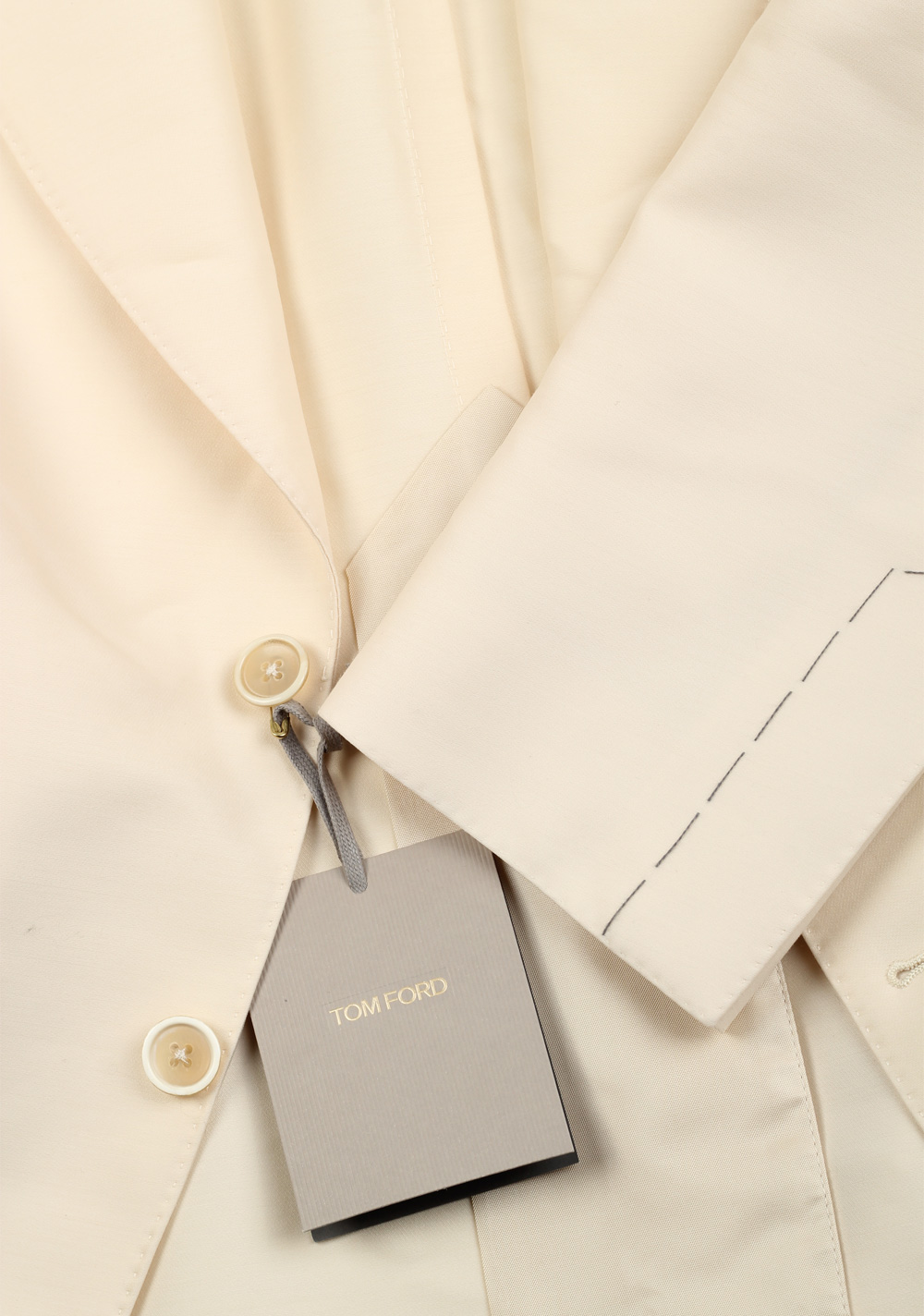 TOM FORD Atticus Off White Sport Coat | Costume Limité